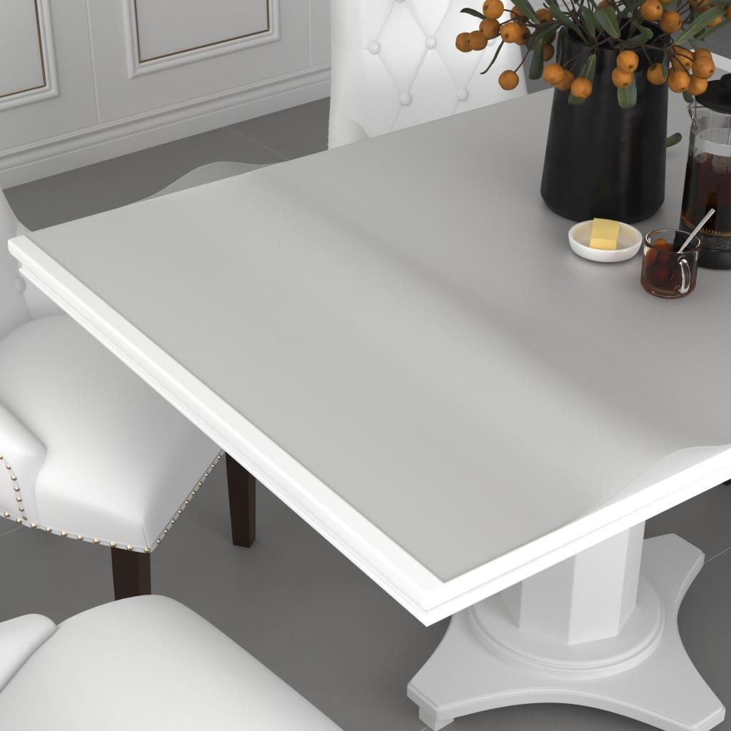 vidaXL Tischdecke aus PVC in matt. Abmessungen (LxB) 1500x90 cm (15m Rolle)