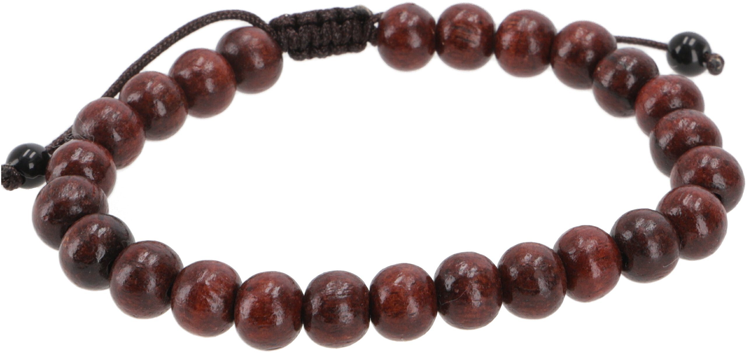 Guru-Shop Armreif Mala Armband Rosenholz, Handmala - Modell 13