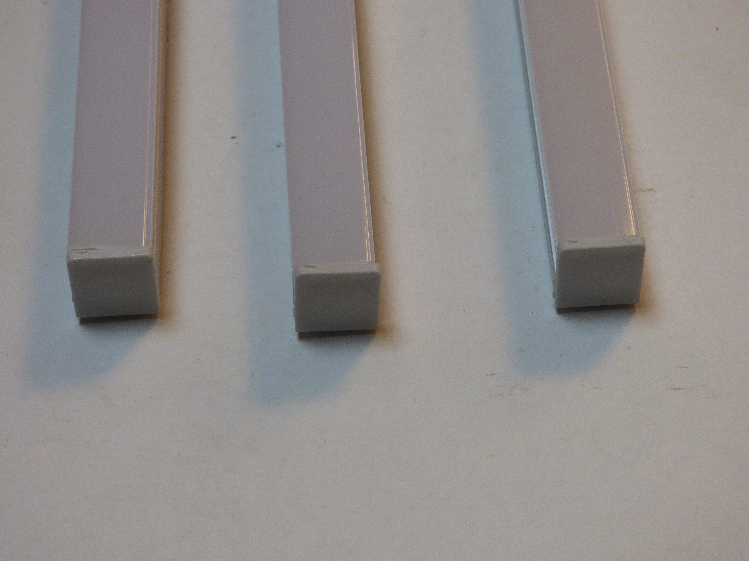 XENON LED Dekolicht 5048 LED Leuchte rund 12V Akustik-Paneele 40cm Netzteil +Fernbed. Gelb, Xenon / Mehrfarbig