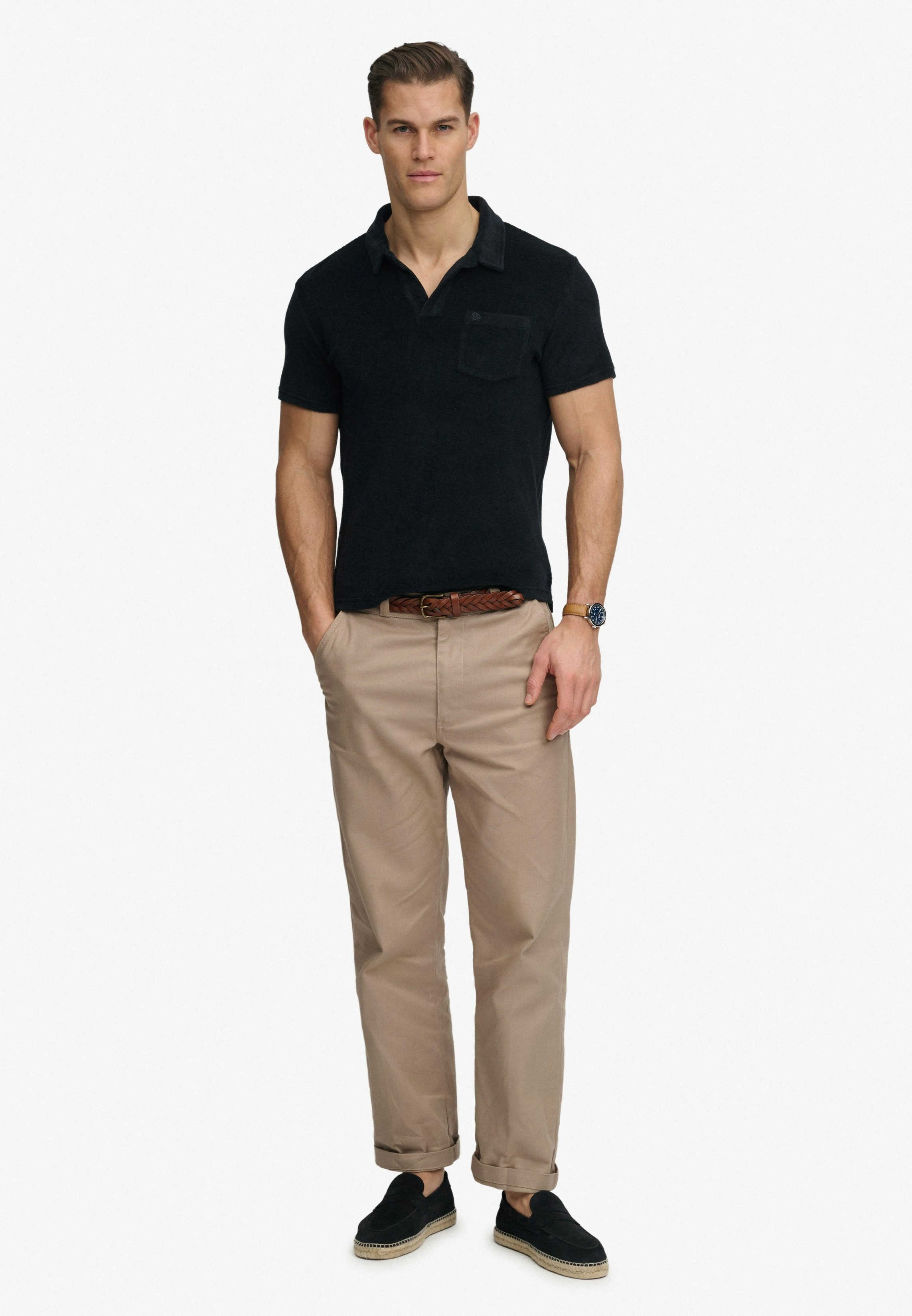 Superdry Poloshirt TOWELLING POLO Baumwolle, relaxed fit – Bild 5 von 5