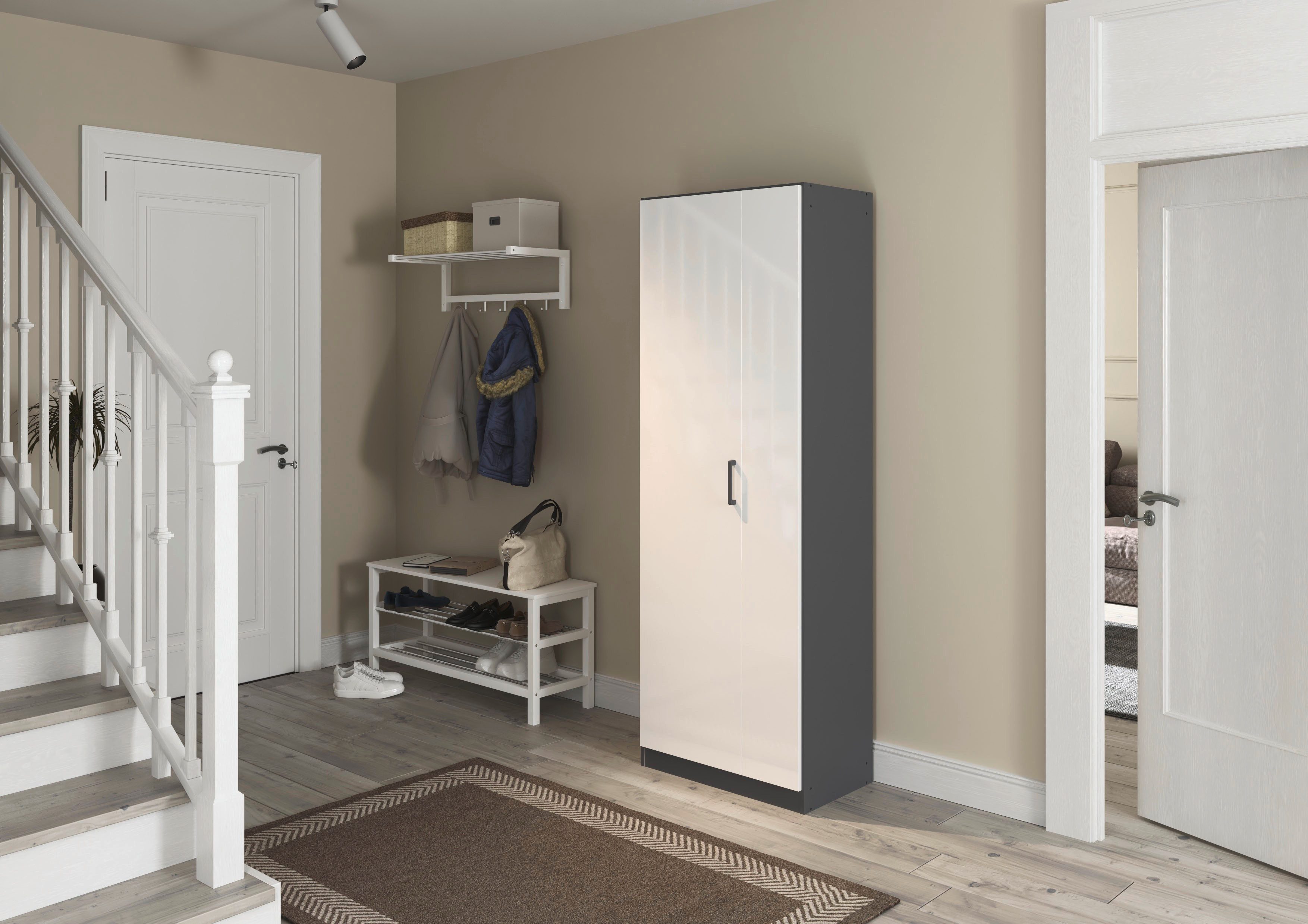 rauch Mehrzweckschrank Garderobe Kleiderschrank Schrank Schuhschrank günstig online kaufen