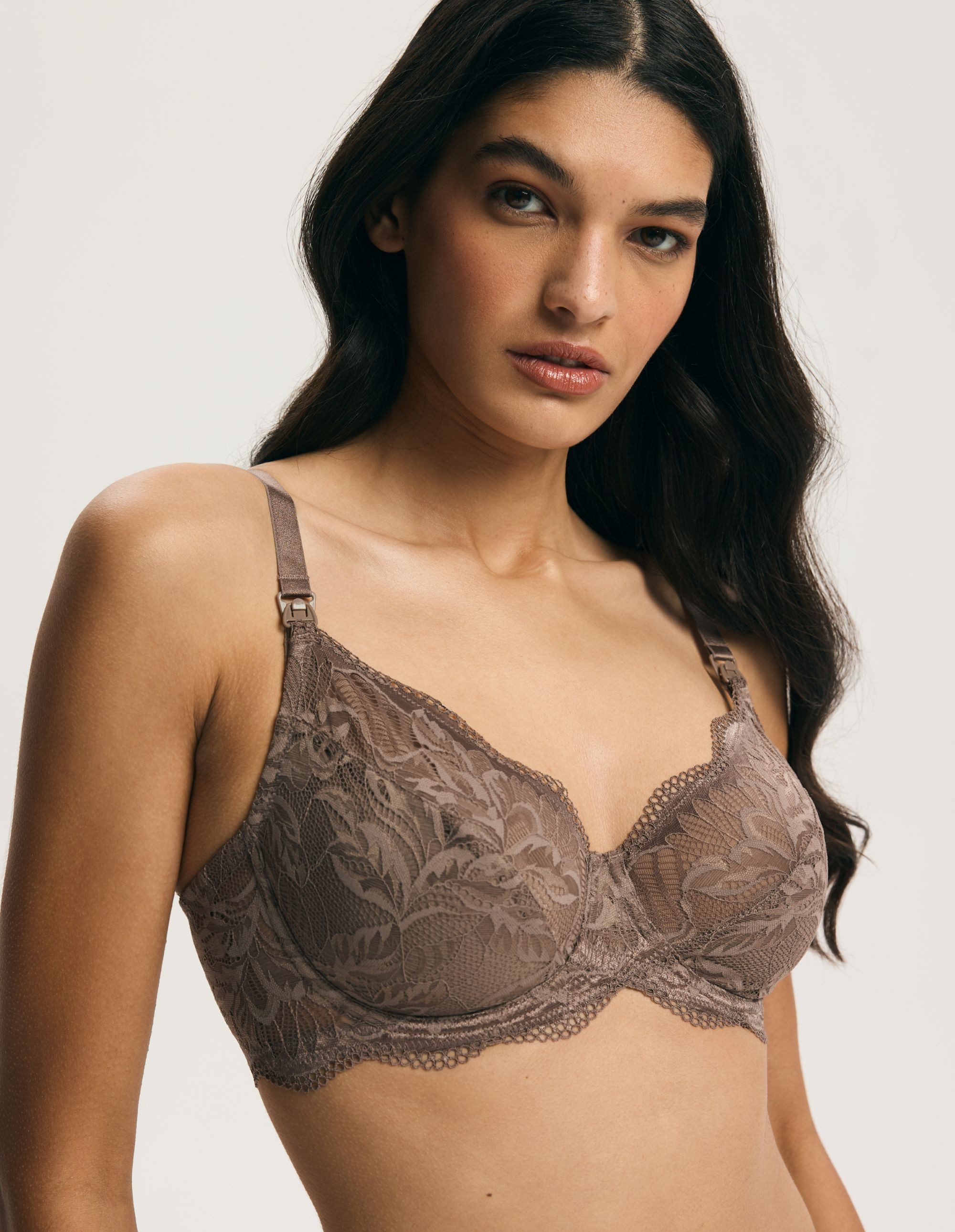ESOTIQ Still-BH Soft-BH Vivian florale Spitze bequem und feminin für Damen Wäsche