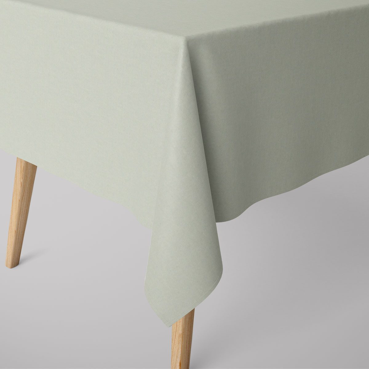 Tischdecke SCHÖNER LEBEN. Tischdecke Leinenlook uni pastell mint div. Größen