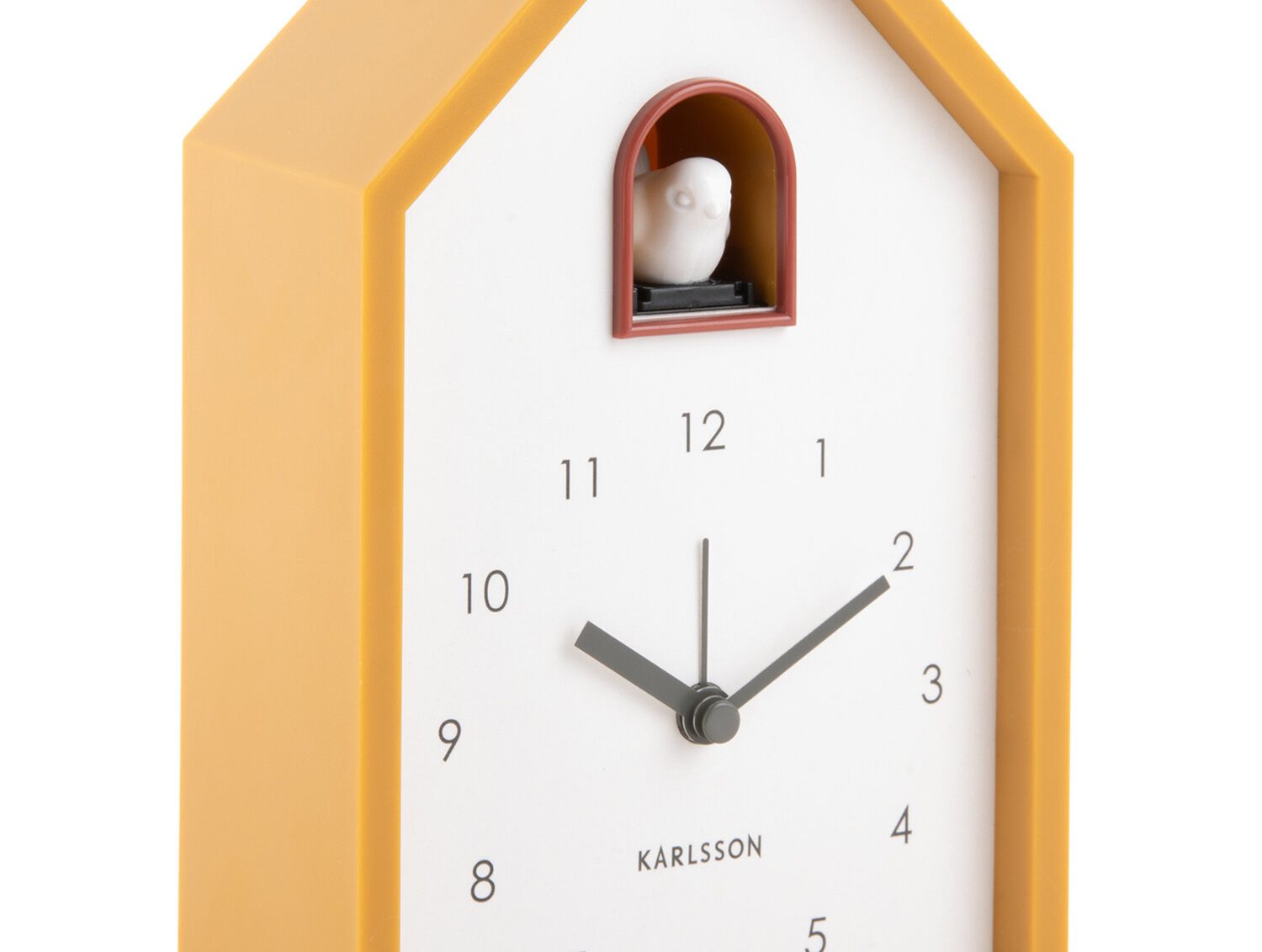 Karlsson Wanduhr Uhr mit Kuckuck, 12 x 20 x 6 cm