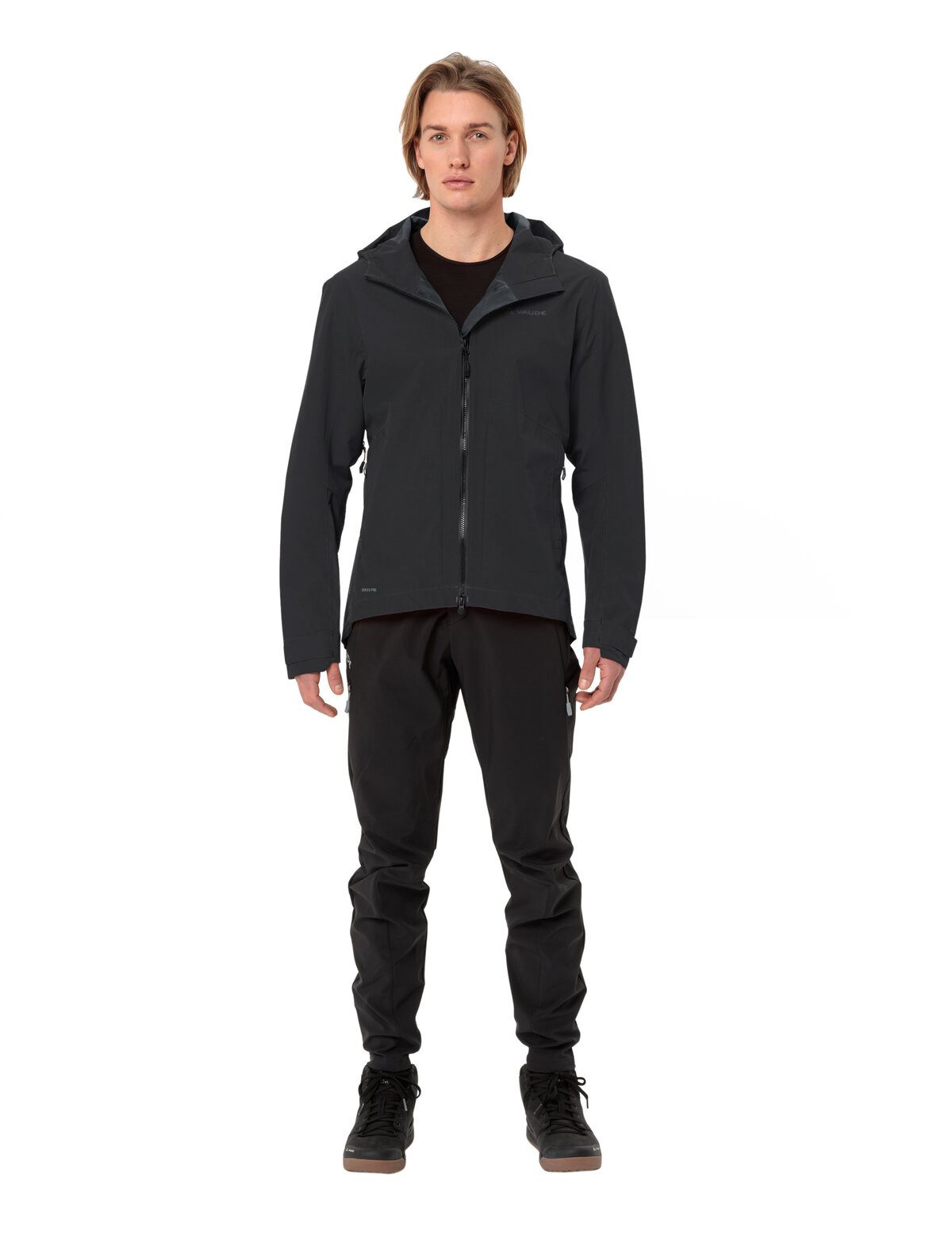 VAUDE Fahrradjacke MEN'S MOAB PRO RAIN JACKET mit Unterarm-Belüftung, winddicht, atmungsaktiv, wasserdicht – Bild 5 von 5