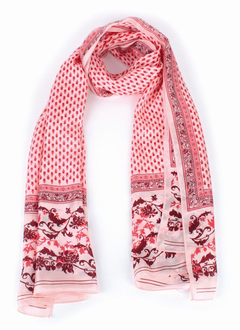 Seidenschal Schal, Handmade