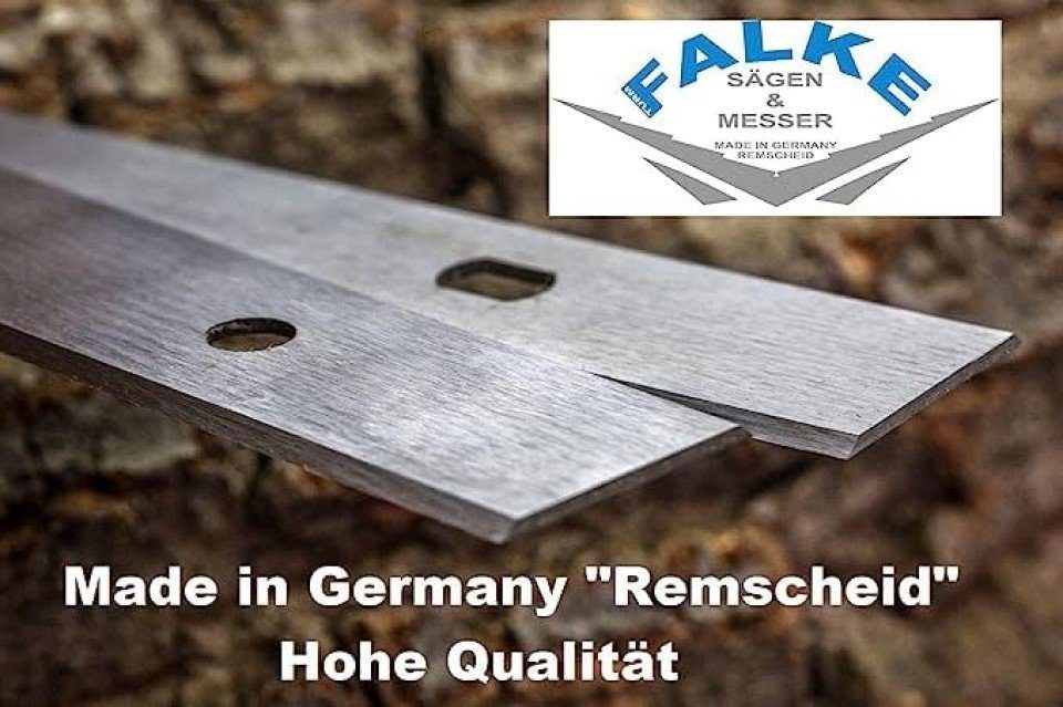Turmfalke Sägen&Messer Hobelmesser Hobelmesser Scheppach 175mm 2 Stück 260x17x1mm Lochabstand