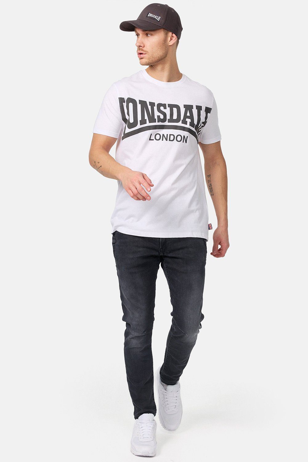 YORK T-Shirt Lonsdale White