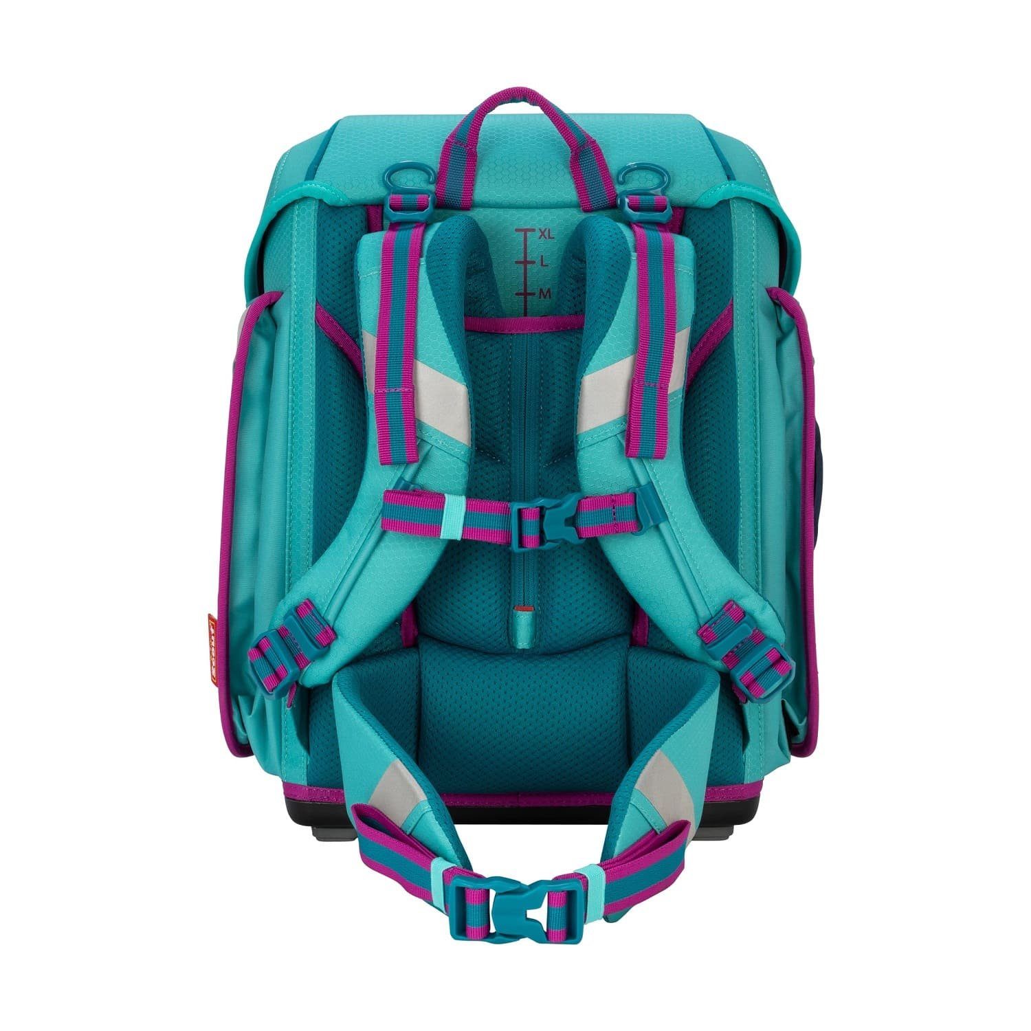 Scout Schulranzen GENIUS Dreamworld 5-tlg. (5-teilig), Ergonomisch, 1.-4. Klasse