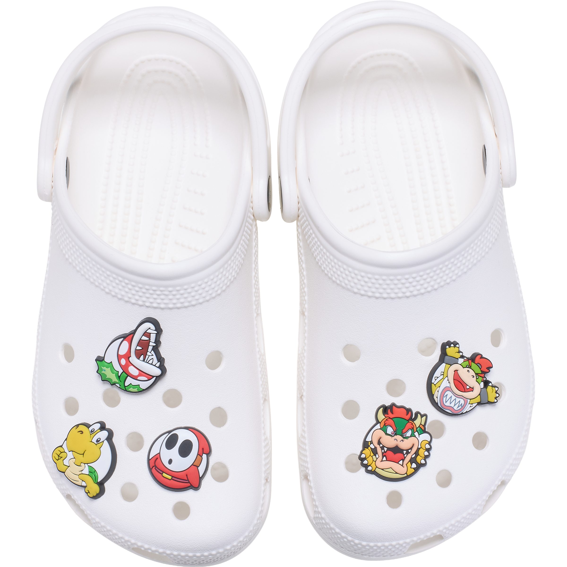 Crocs Schuhanstecker Jibbitz™ Super Mario Secondary (Set, 5-tlg., Kein Spielzeug. Nicht für Kinder unter 3 Jahren geeignet), Charm, Anstecker für Crocs Schuhe