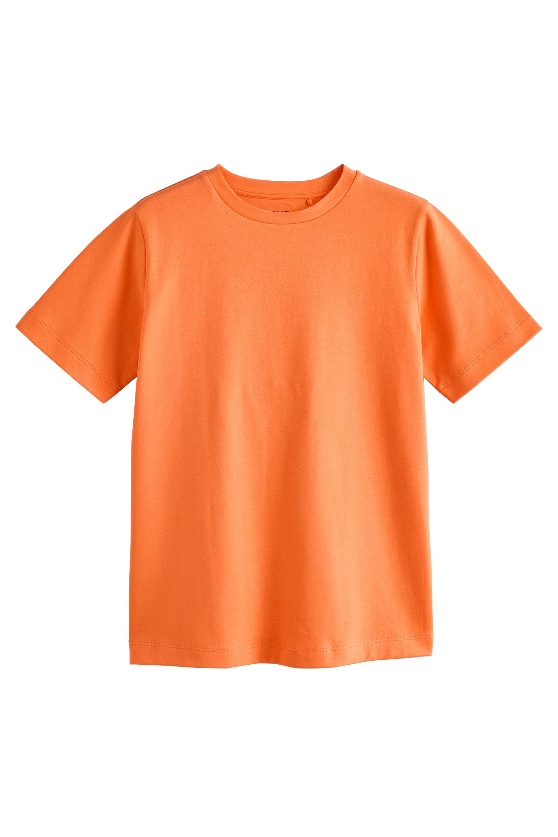 T-Shirt Schweres T-Shirt mit Rundhalsausschnitt