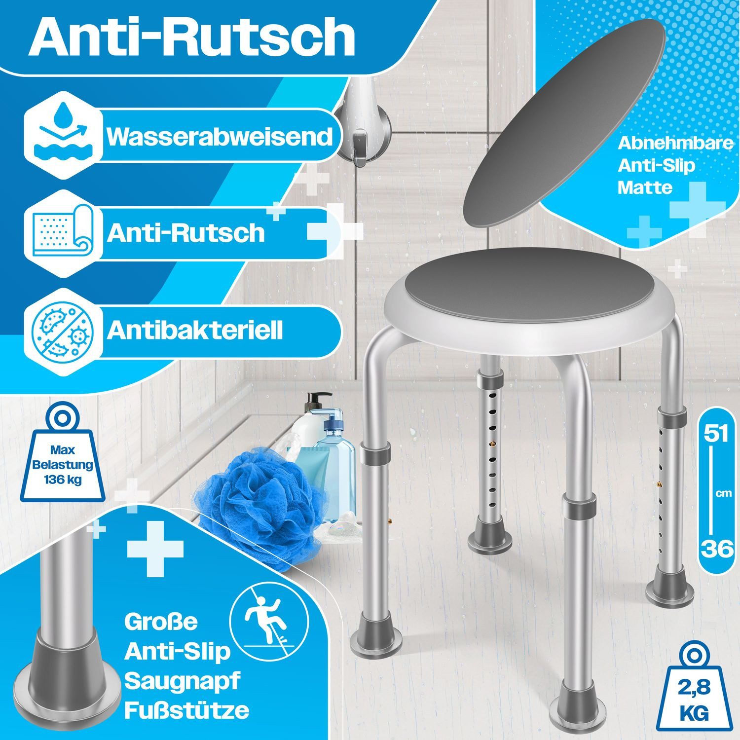 KESSER Badhocker günstig online kaufen