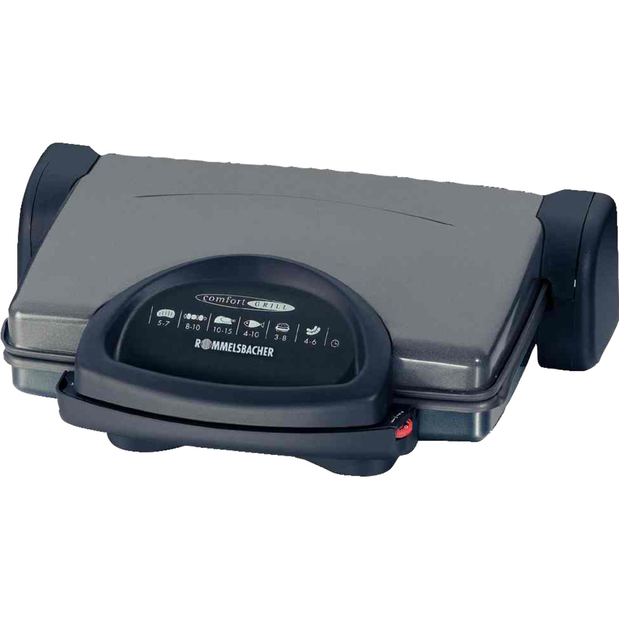 Rommelsbacher Elektrogrill Rommelsbacher Kontaktgrill KG 1800, (1.800 Watt)