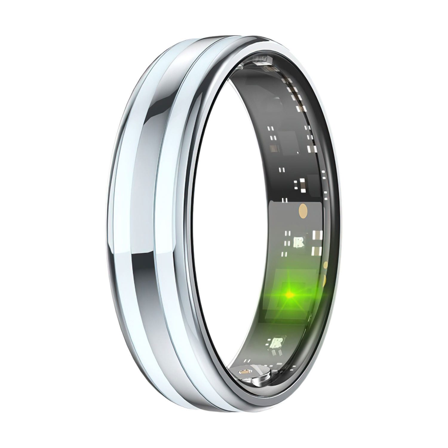 Refttenw Smart Ring Smart Ring zur Gesundheitsüberwachung,Schlafanalyse,Herzfrequenz, Menstruationszyklus-Erinnerung,Bluetooth-Fotoaufnahme