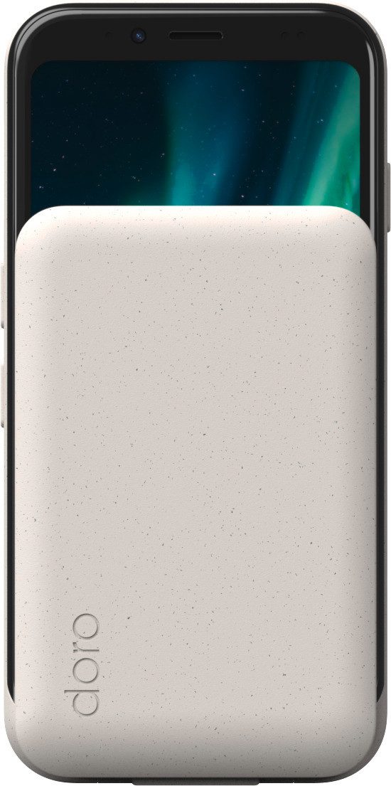 Doro Aurora A20 Klapphandy (4,5 Zoll, 65 GB Speicherplatz, 13 MP Kamera)