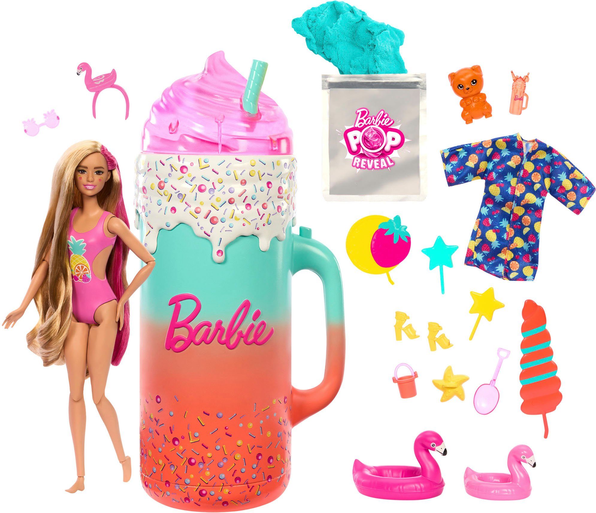 Barbie Anziehpuppe Pop! Reveal, Tropical Smoothie