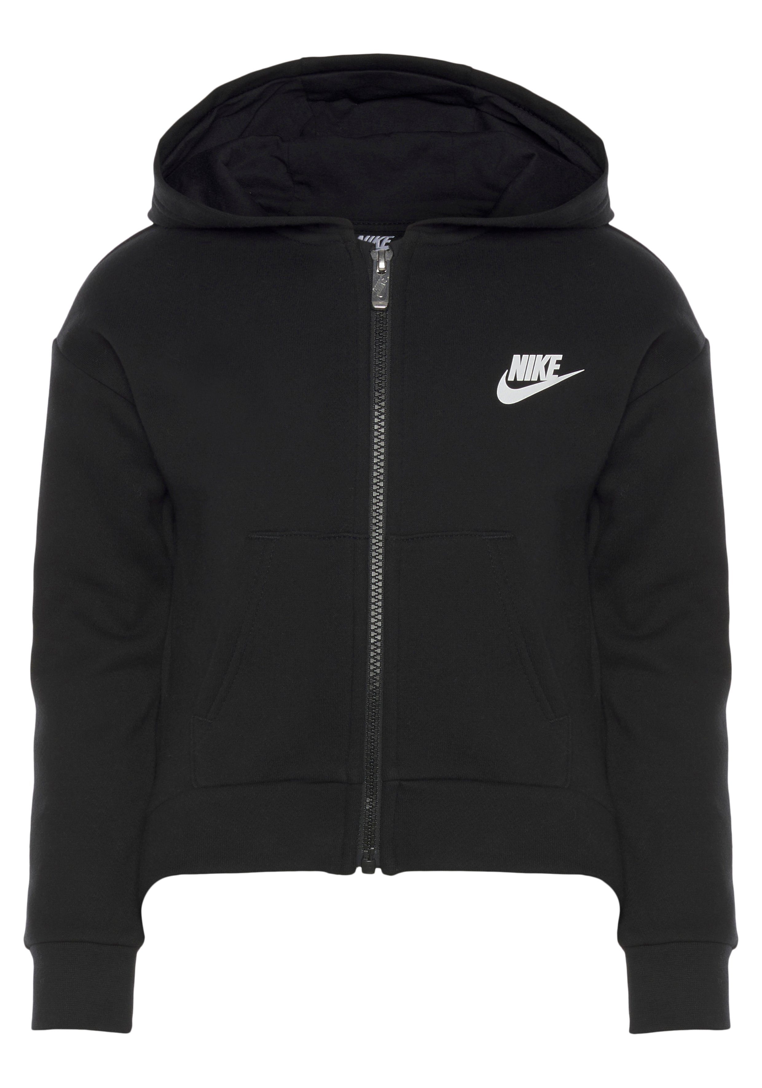 Nike Sportswear Sweatjacke »CLUB FLEECE HIGH LOW FZ HOODIE« online kaufen |  OTTO