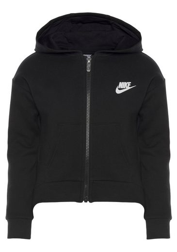 Nike Sportswear Sweatjacke »CLUB FLEECE HIGH LOW FZ HOODIE«