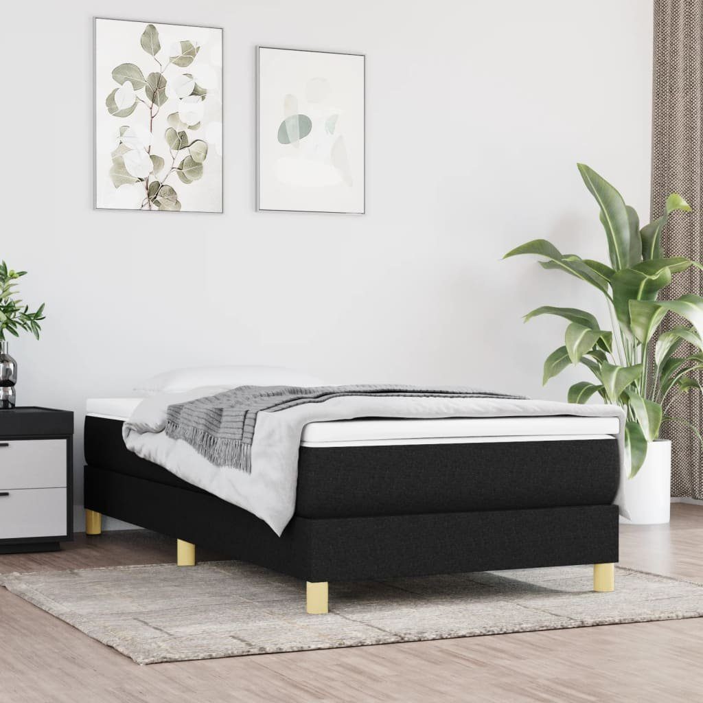 furnicato Bett Bettgestell ohne Matratze Schwarz günstig online kaufen
