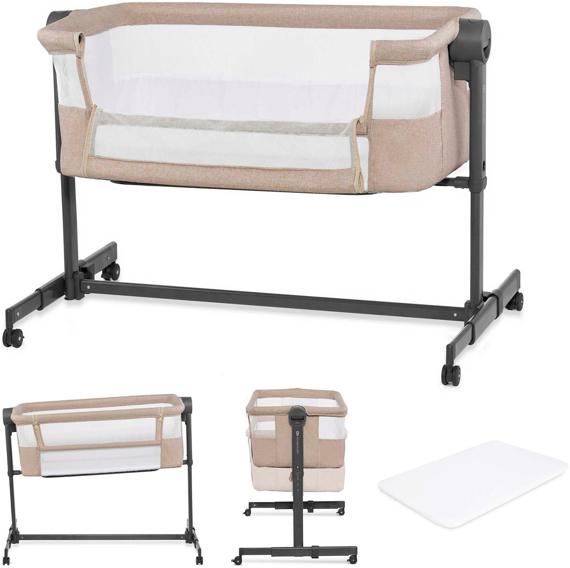 Kinderkraft Beistellbett Neste Up 2