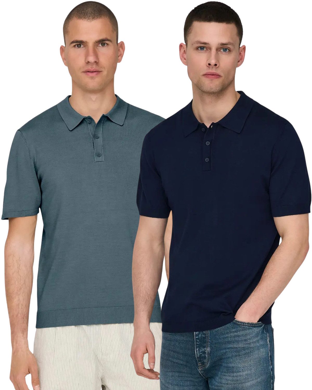 ONLY & SONS Poloshirt Herren Basic günstig online kaufen