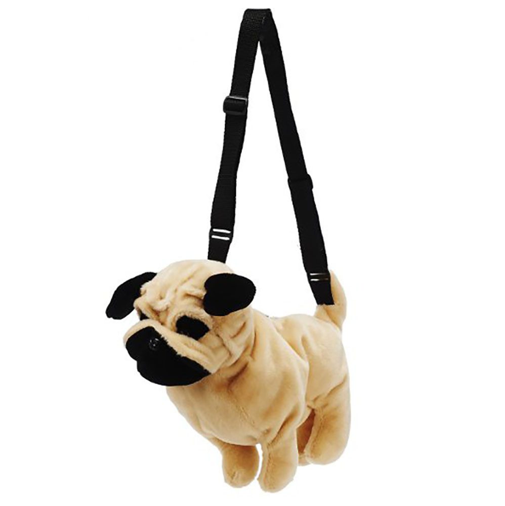 Eurosouvenir Kostüm Tasche Mops aus Plüsch 35cm