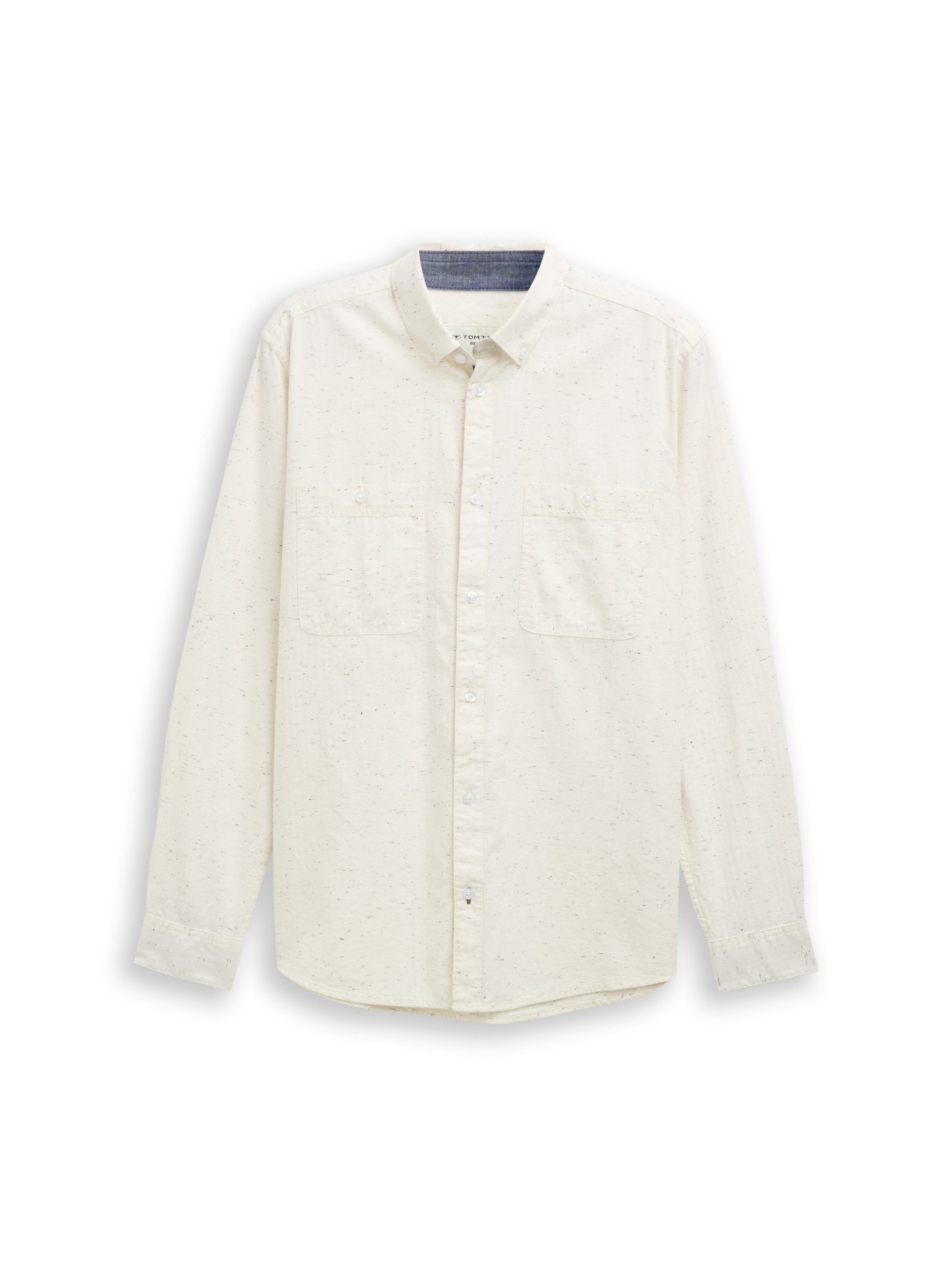 TOM TAILOR Kurzarmshirt structured shirt