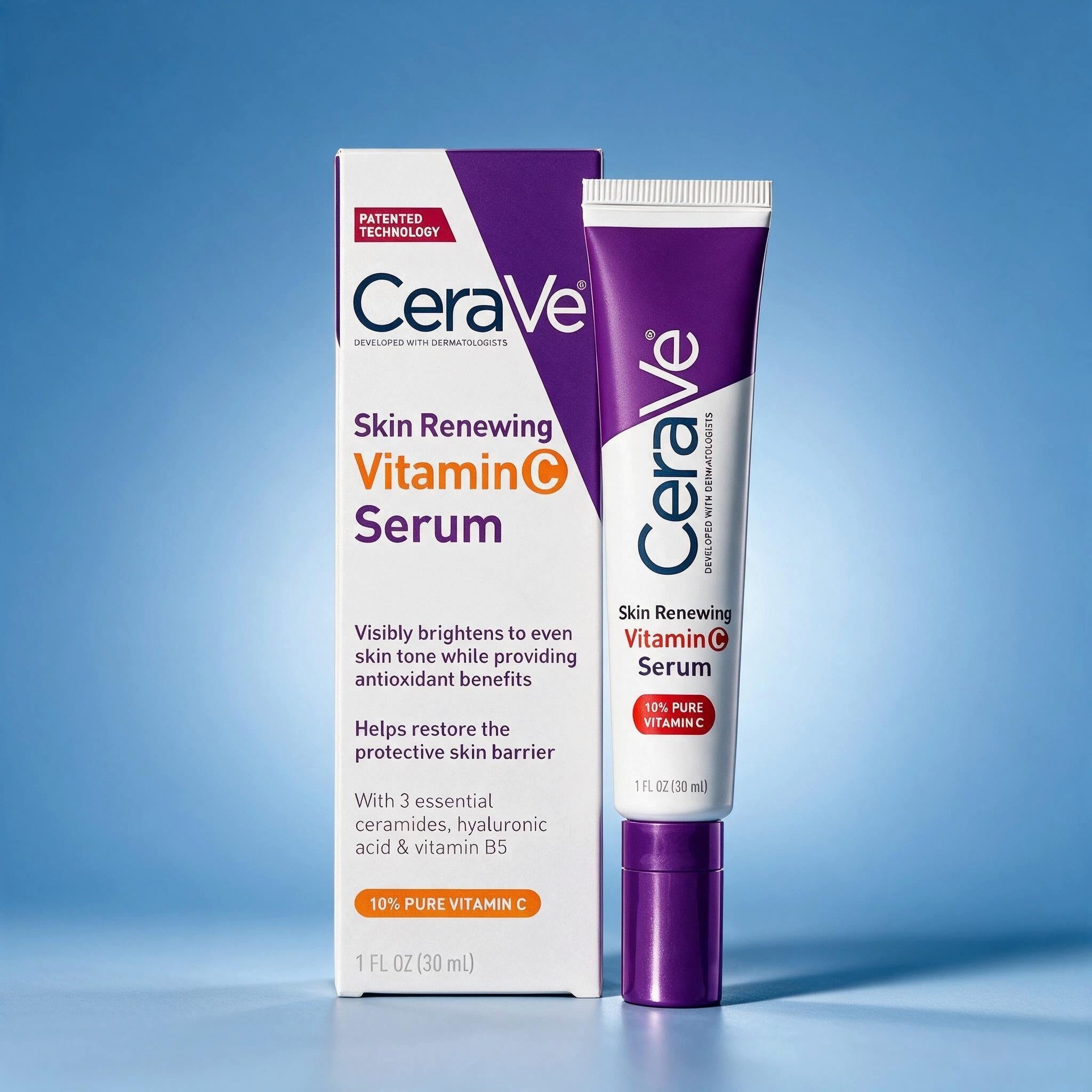 CeraVe Gesichtsserum Skin Renewing Vitamin C, 30 ml – Bild 3 von 3