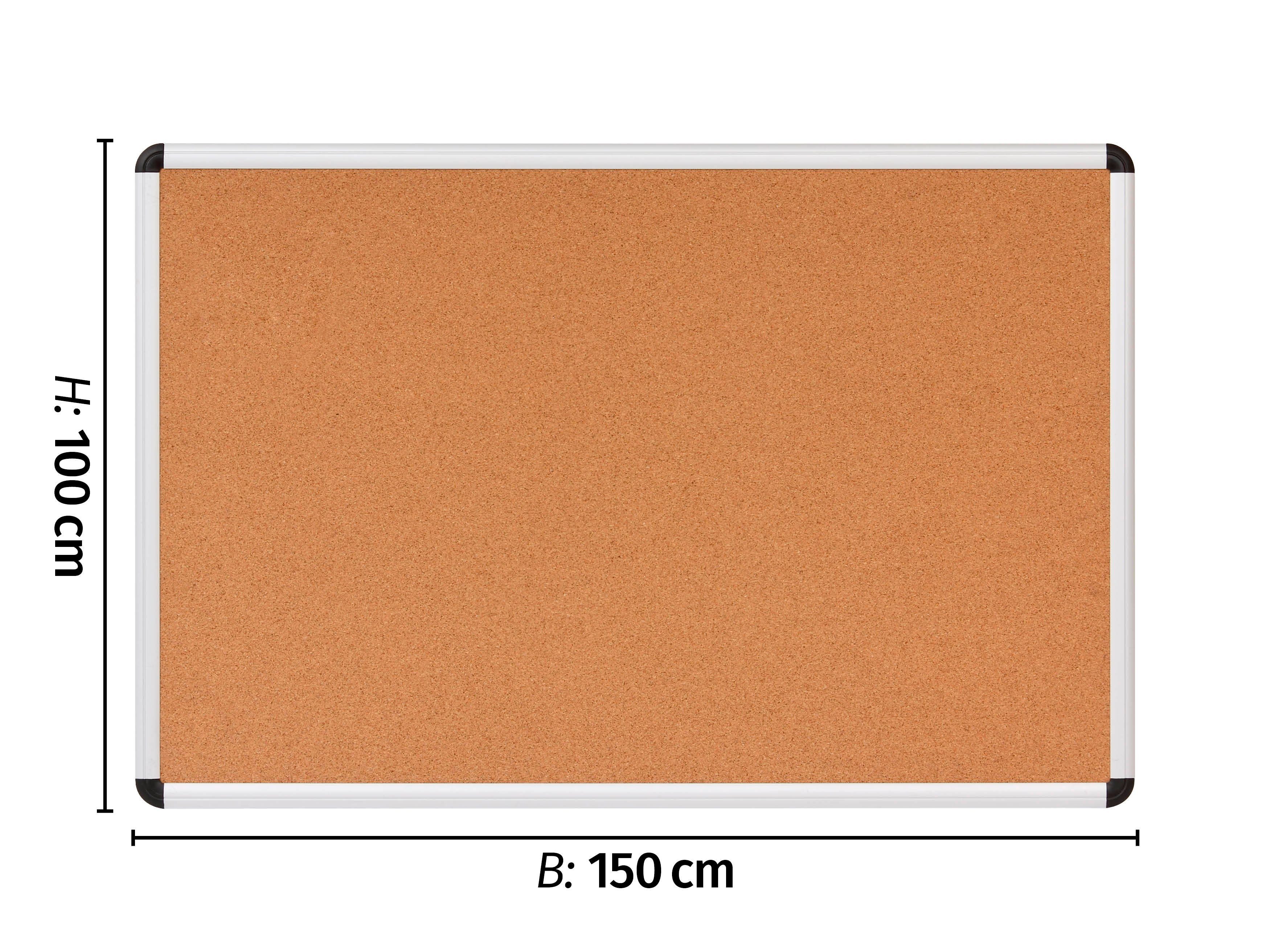 Betzold Tafel Korktafel mit Alurahmen