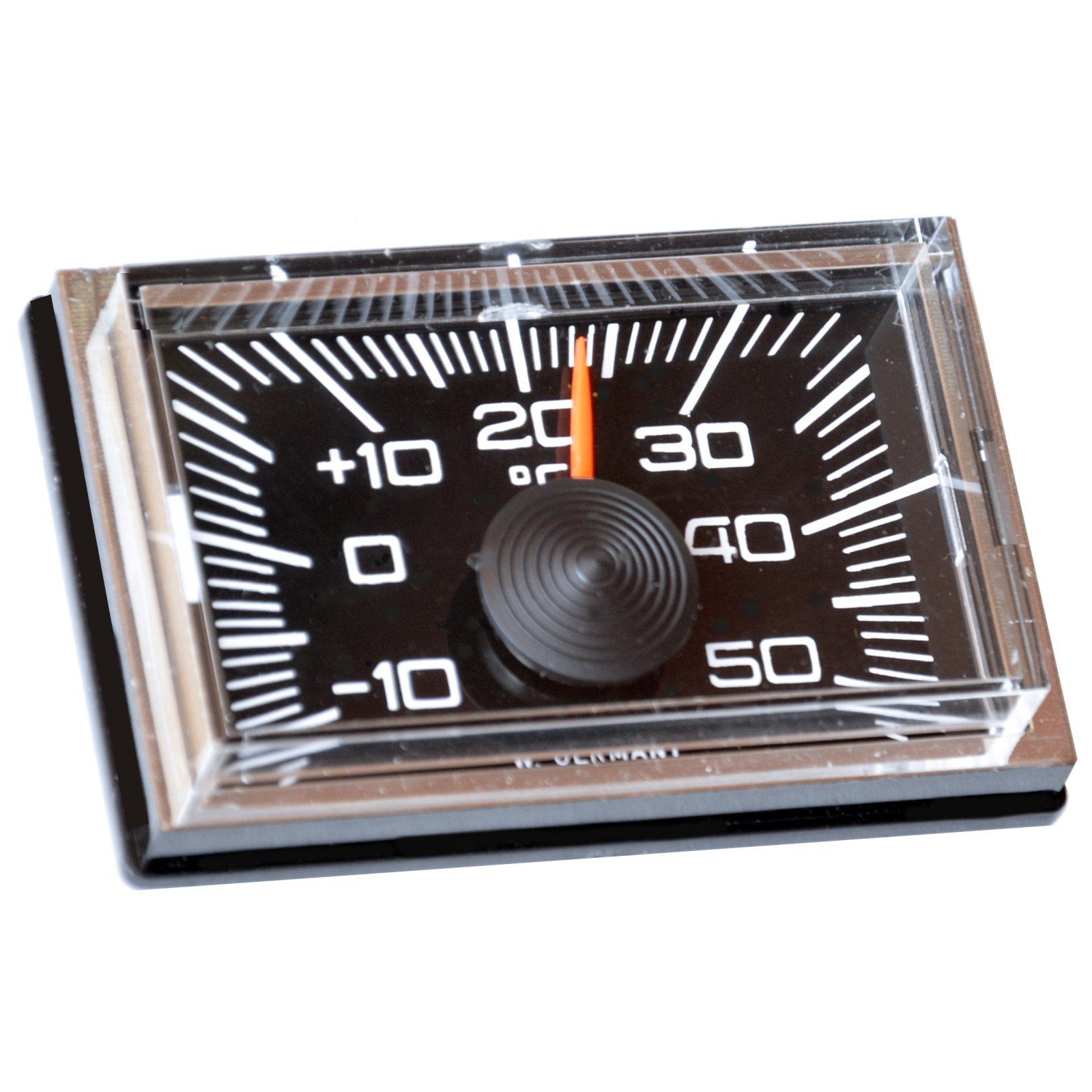 HR Autocomfort Raumthermometer Bimetall Thermometer justierbar mit Magnet  Halter + Klebepad
