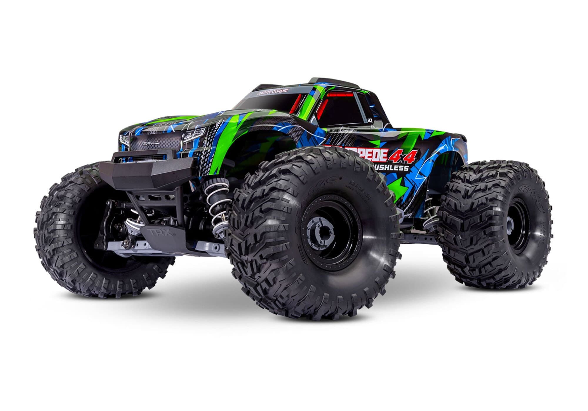 Traxxas RC-Buggy Stampede 4X4 Brushless Monstertruck grün RTR VX3 Brushless