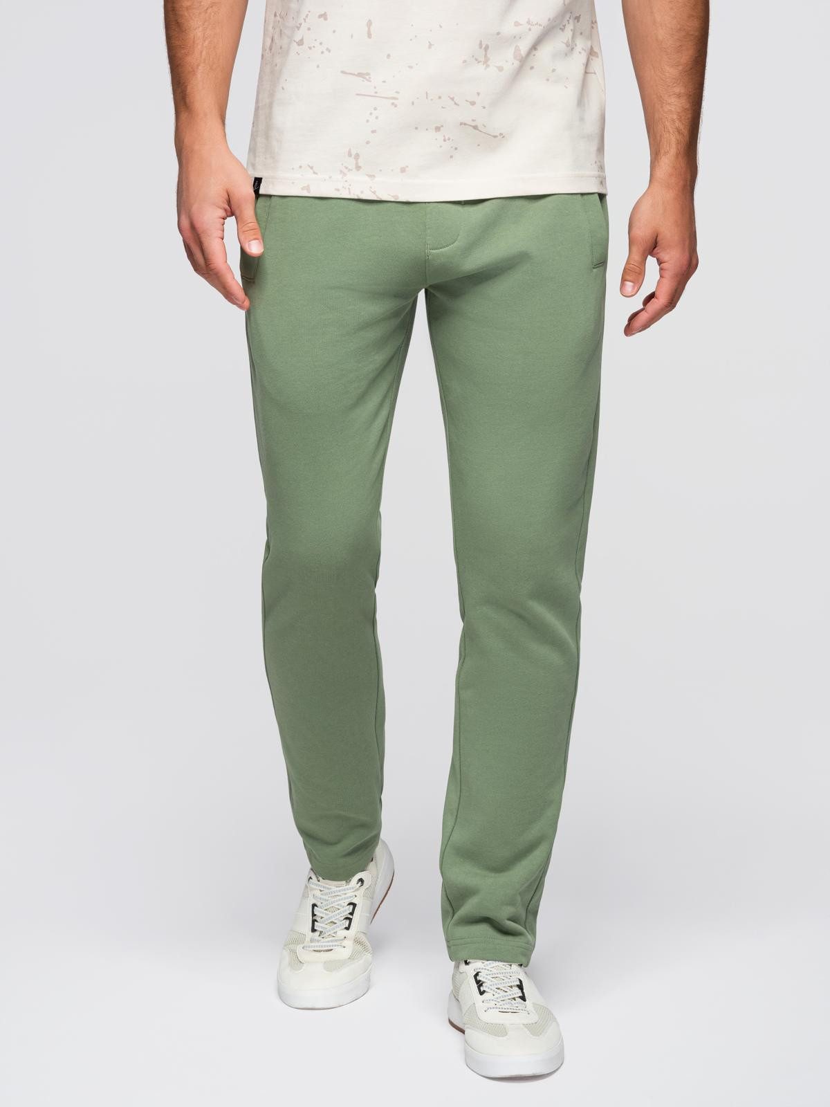 OMBRE Sweathose Herren Sweathose mit geradem Bein