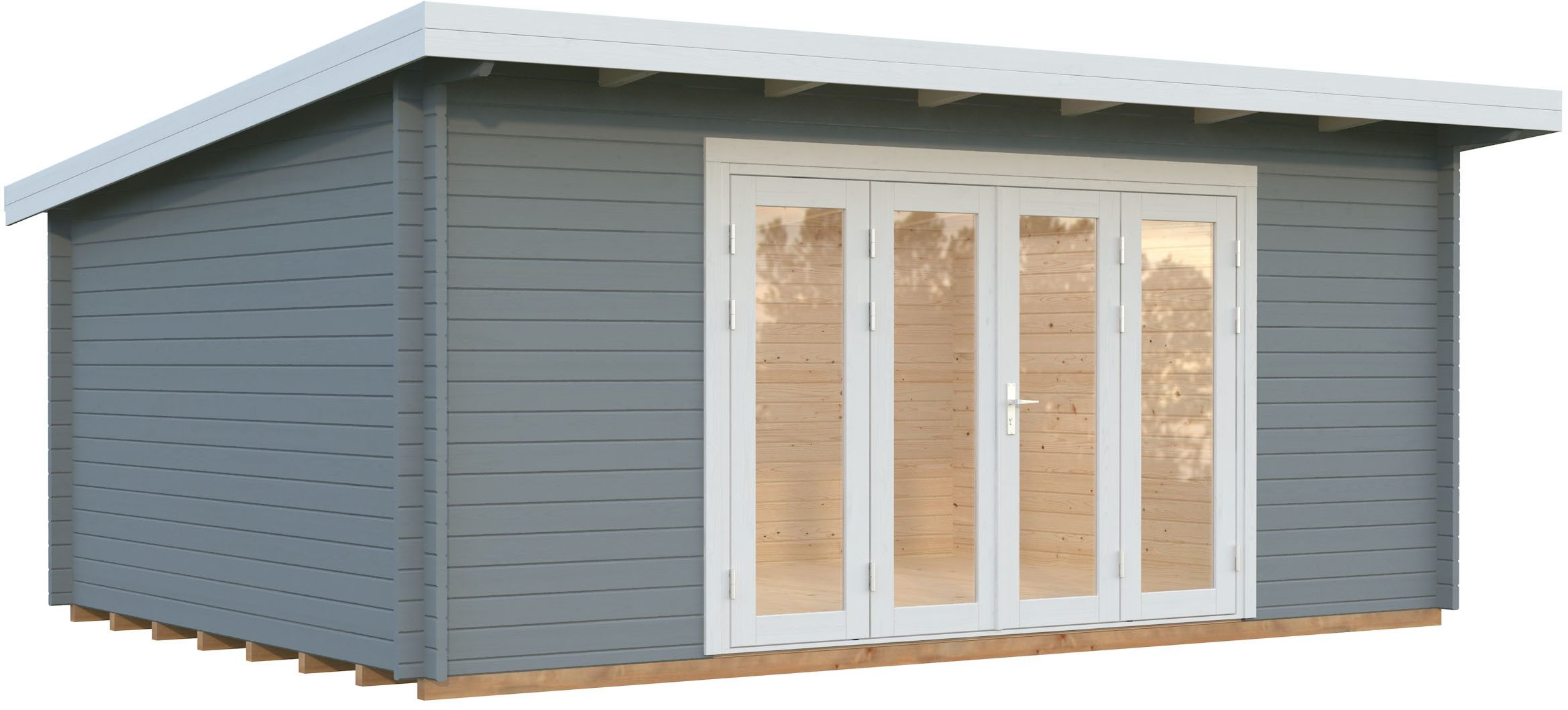 Palmako Gartenhaus Lea Bifold, BxT: 578x451 cm, verschiedene Farben