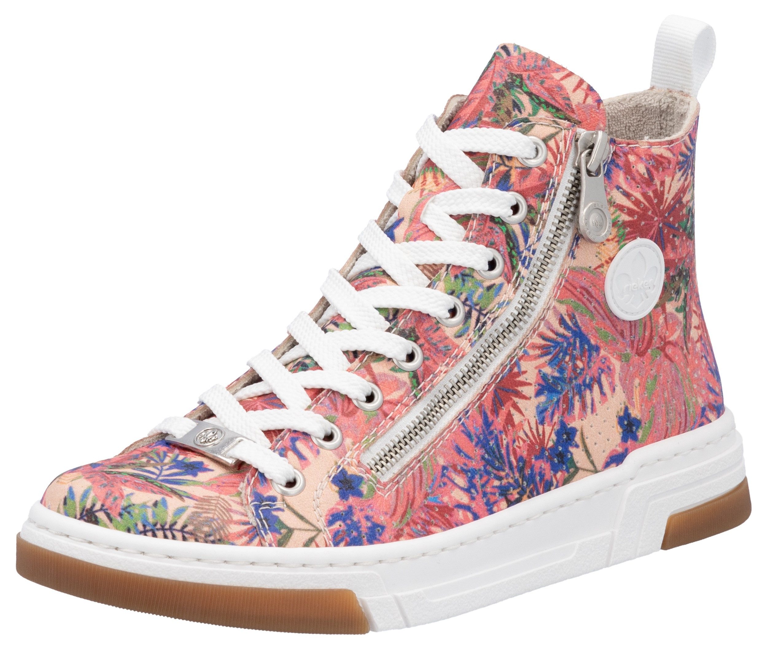 Rieker Sneaker, High Top-Sneaker, Freizeitschuh, Schnürschuh günstig online kaufen
