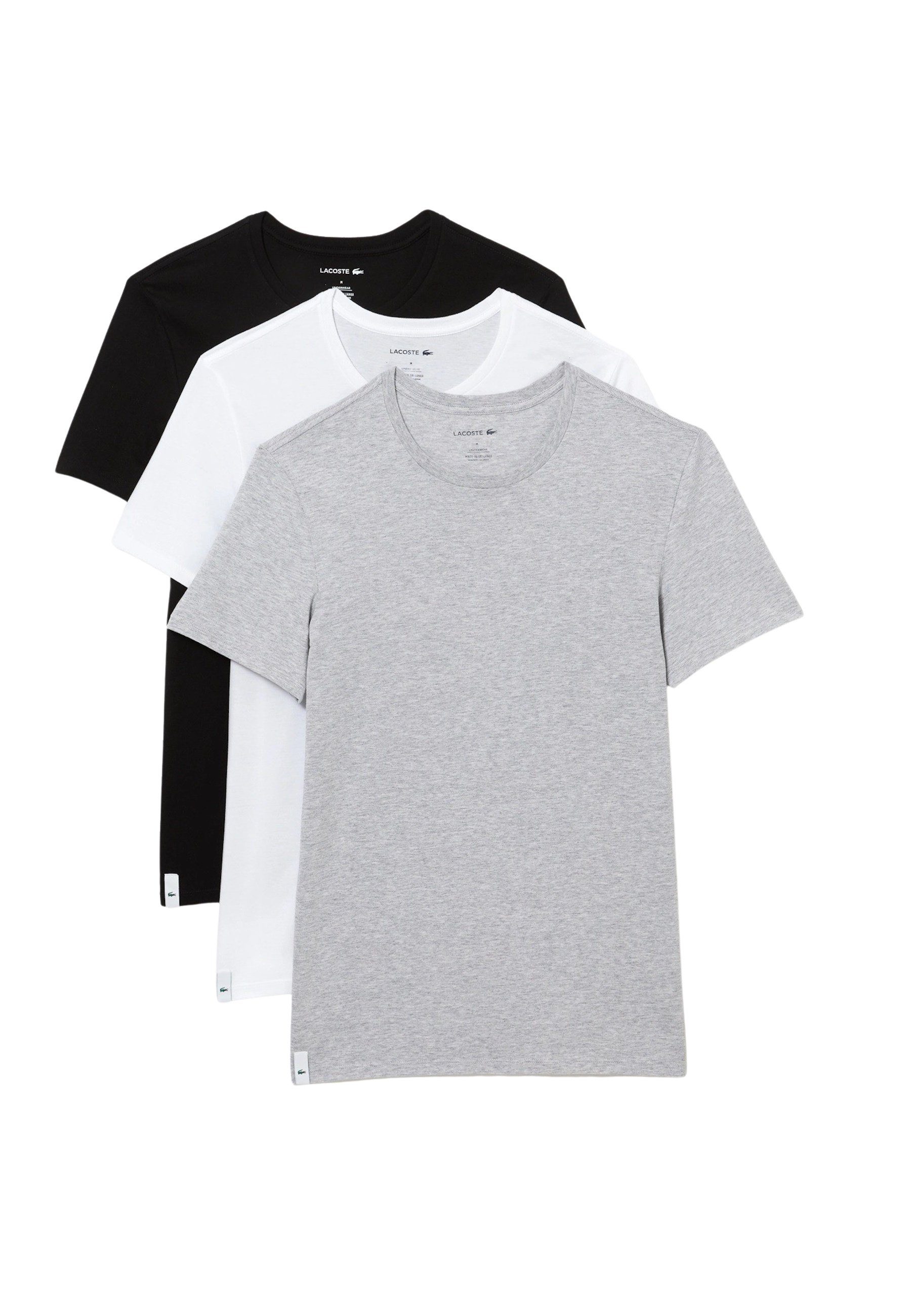 Lacoste T-Shirt T-Shirt Kurzarmshirt 3er-Pack (3-tlg., günstig online kaufen