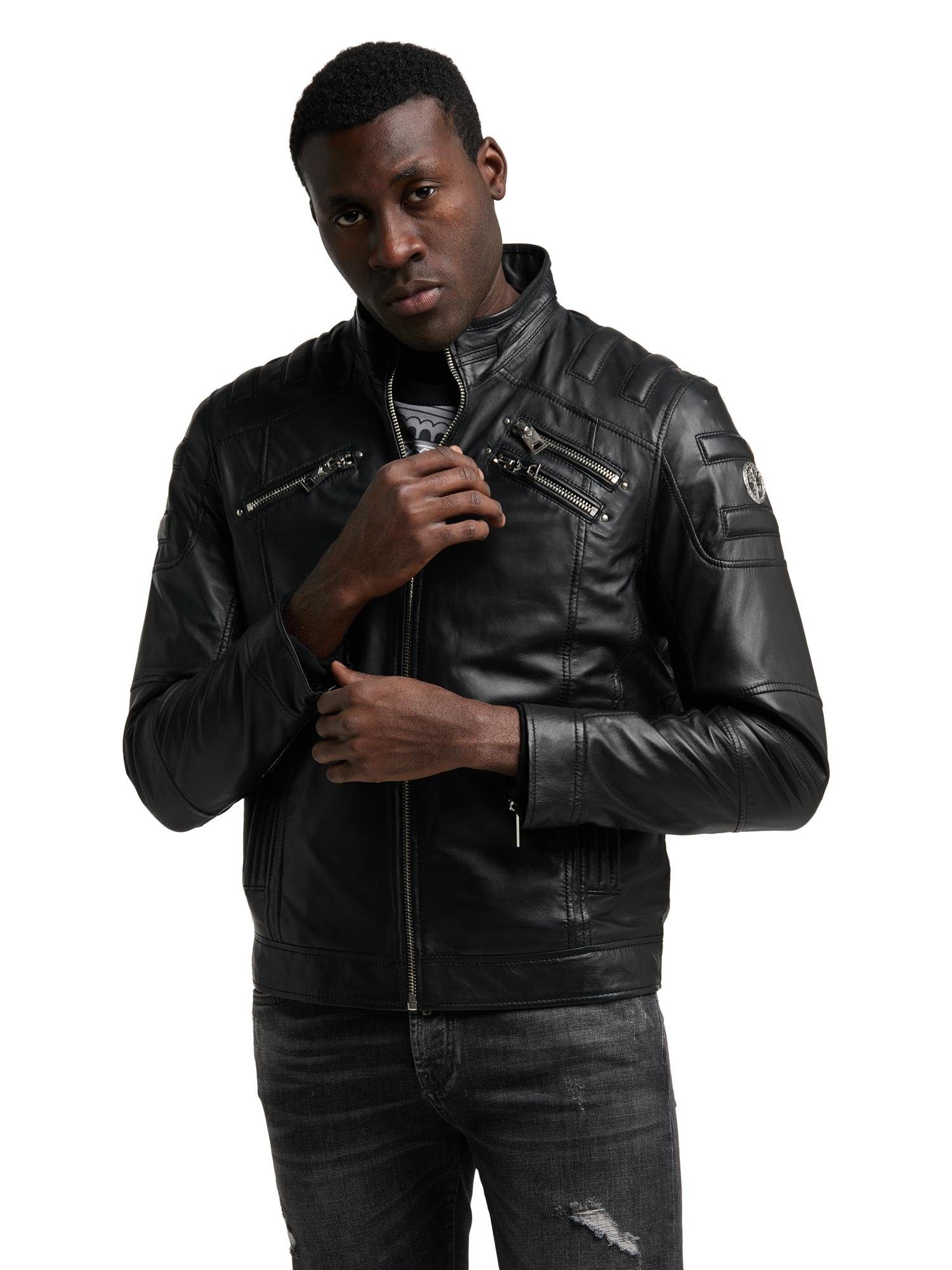 Lederjacke Joker