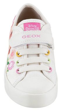 Geox JR CIAK GIRL Sneaker mit Disney Print, Freizeitschuh, Halbschuh, Schnürschuh