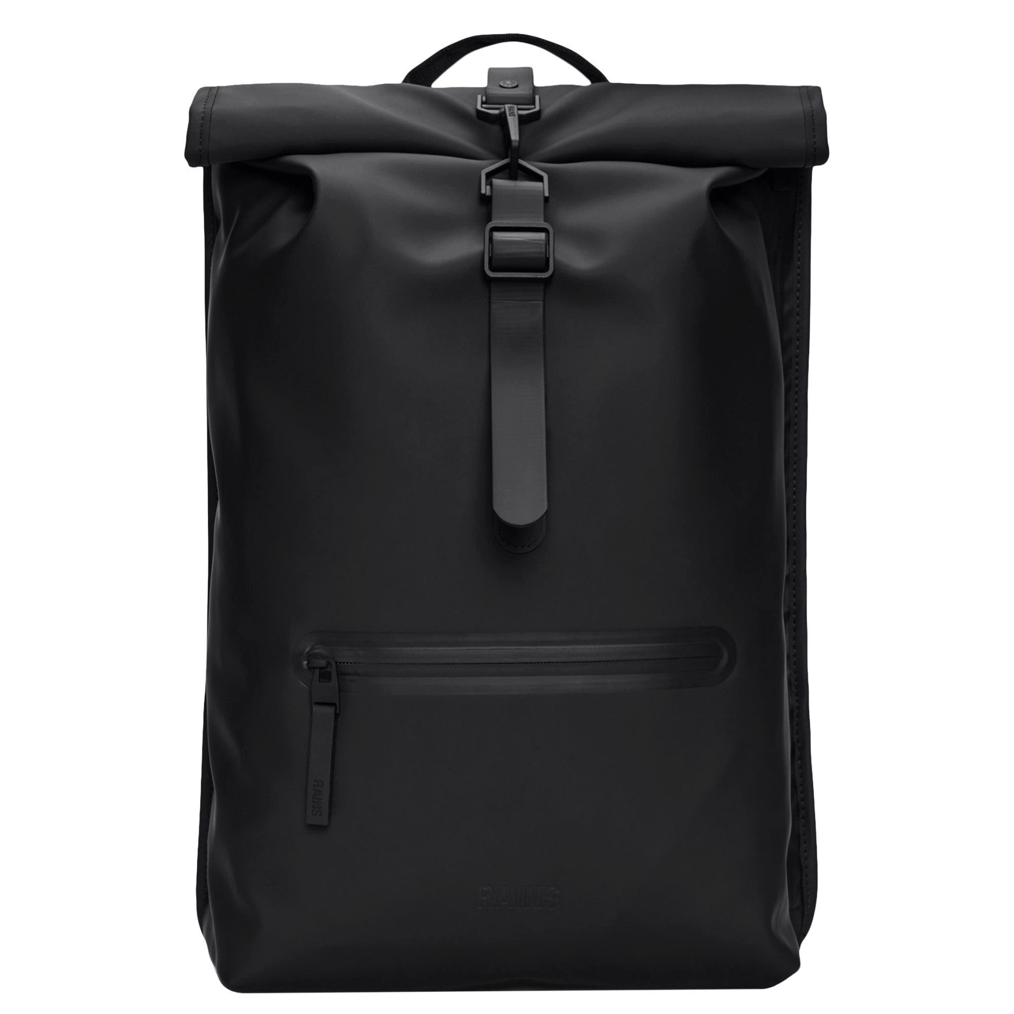 Rains Rucksack Rolltop - Rucksack 16" 48 cm (black) günstig online kaufen