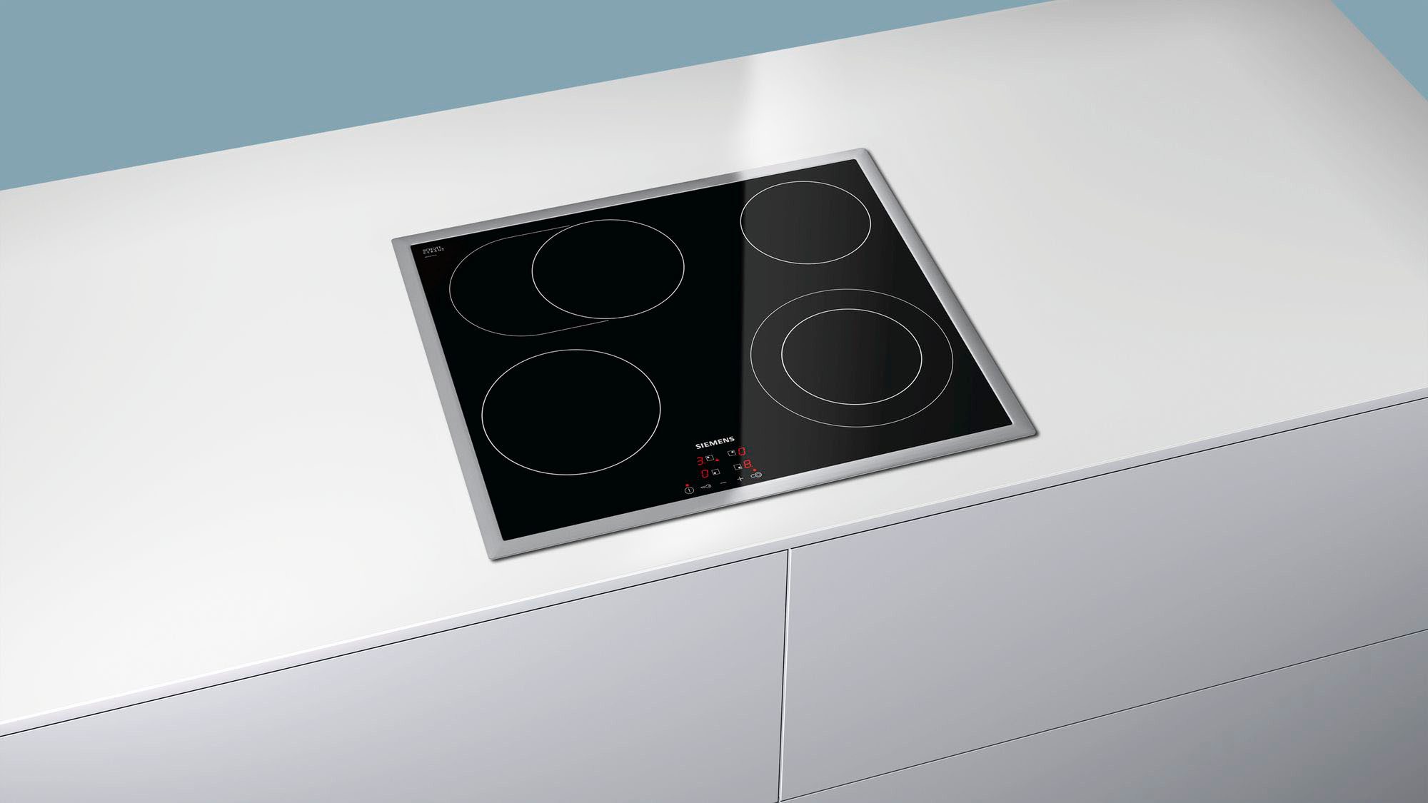 SIEMENS Elektro-Kochfeld iQ300 ET645HN17E, touchControl Funktion für eine einfache & innovative Bedienung – Bild 4 von 5