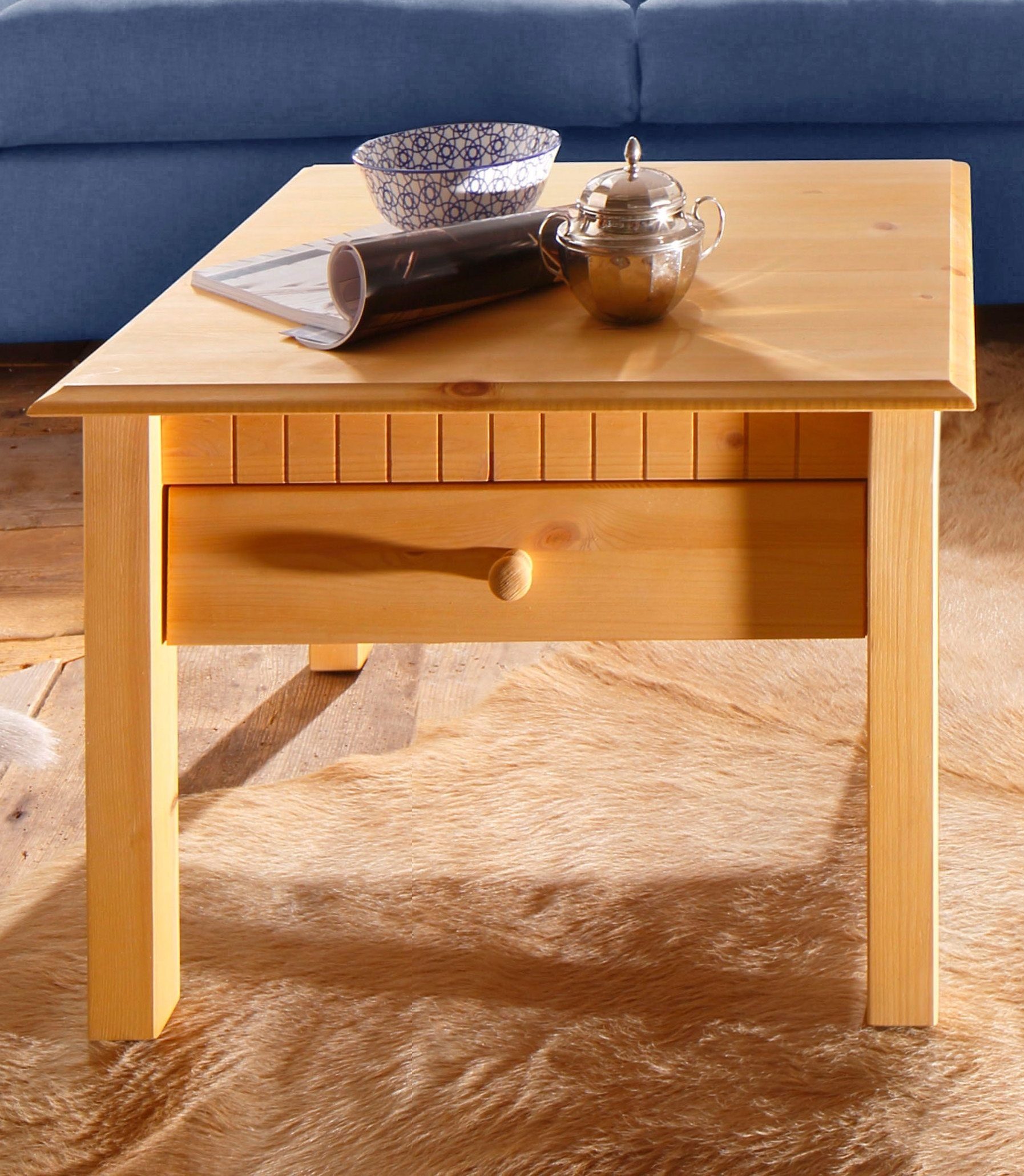 OTTO home Couchtisch Lisa (Couchtisch, Sofatisch, OTTOs Choice), Home affaire, Breite 60 cm, 1 Schubkasten