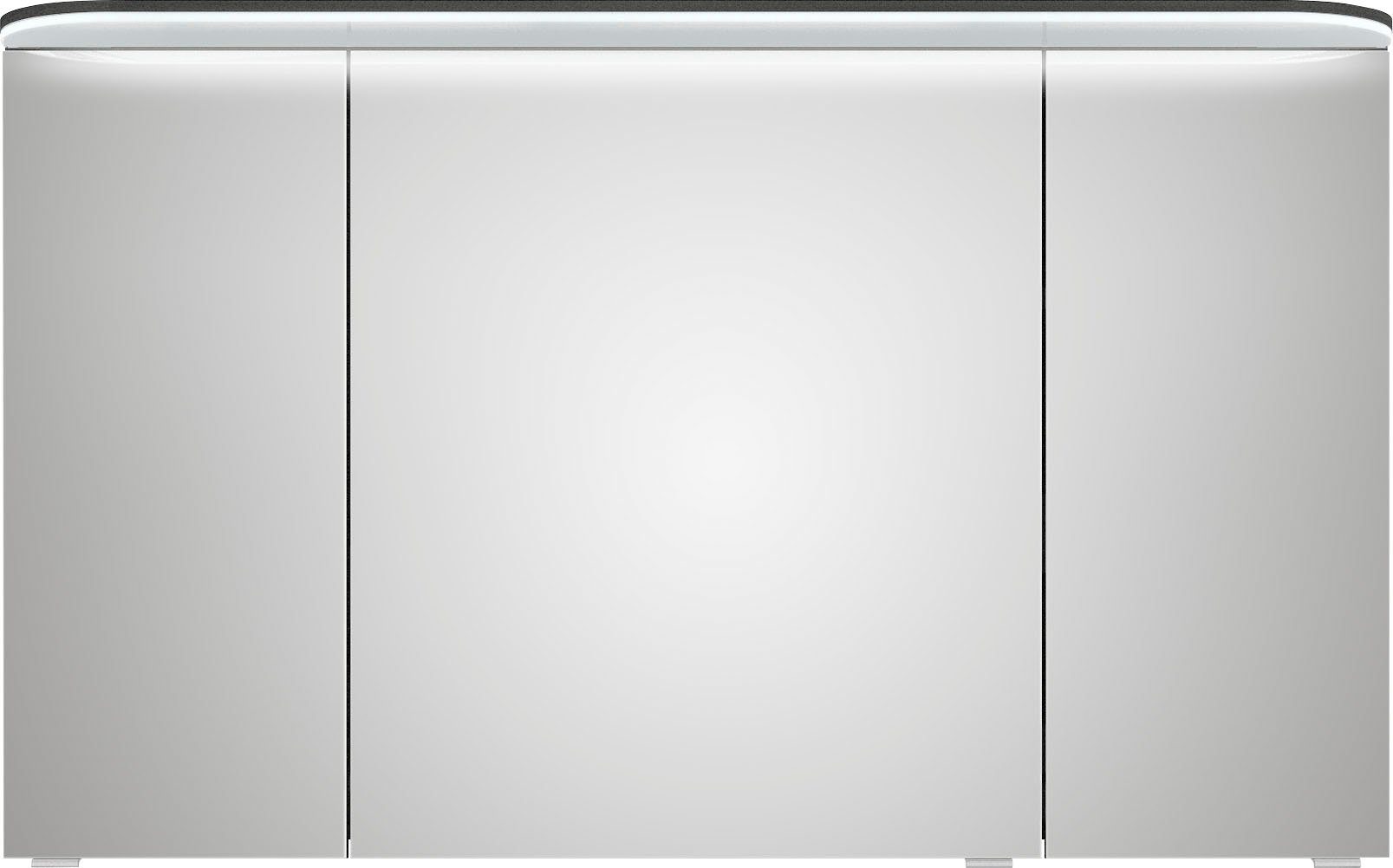Saphir Spiegelschrank "Balto Sprint Badschrank mit LED-Lichtkranz, 120 cm b günstig online kaufen