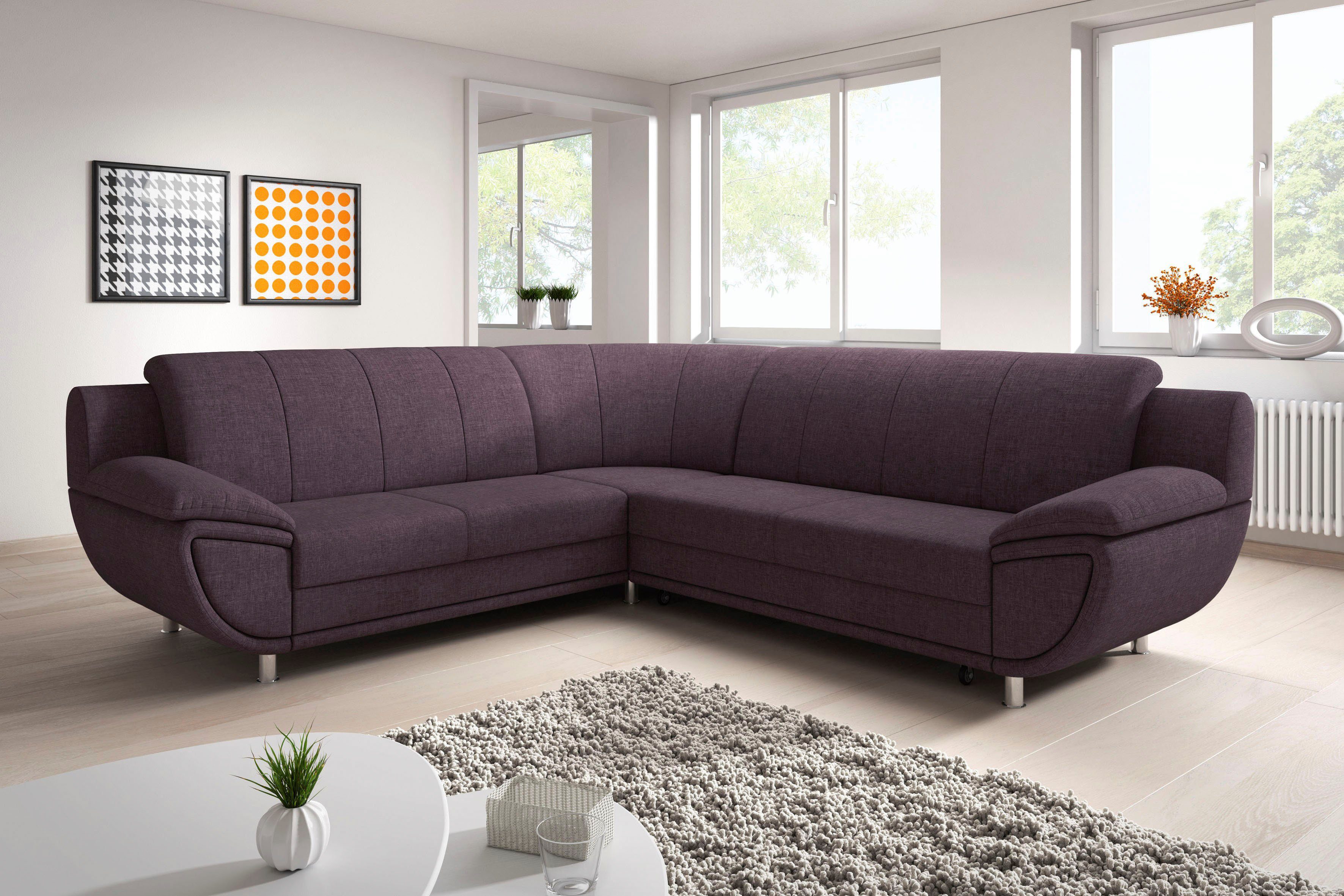 TRENDMANUFAKTUR Ecksofa Rondo II, zeitlos & günstig online kaufen