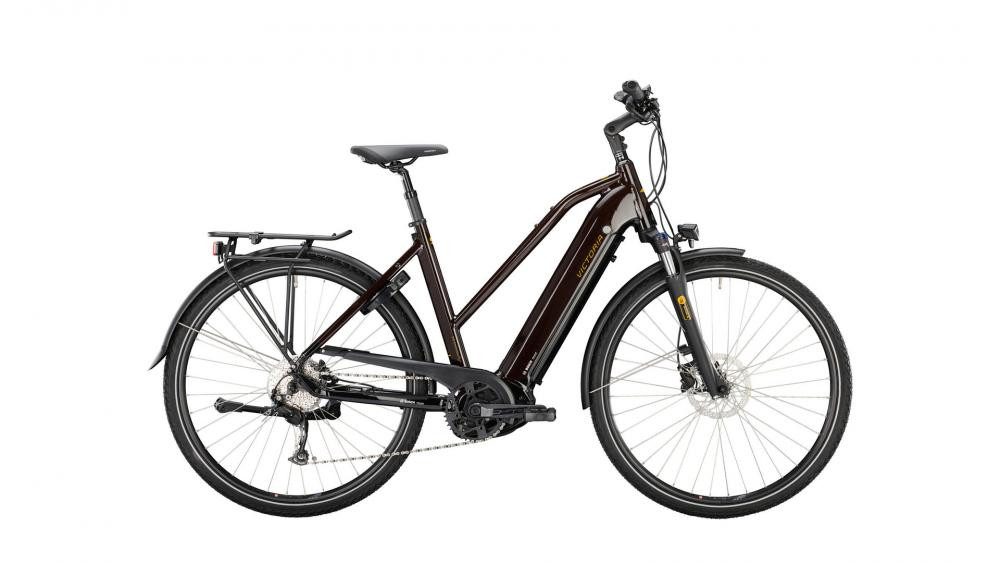 Victoria E-Bike VICTORIA Elektro-Trekkingrad "eTrekking 12.8" Mod. 22, Trapez, 28", cr