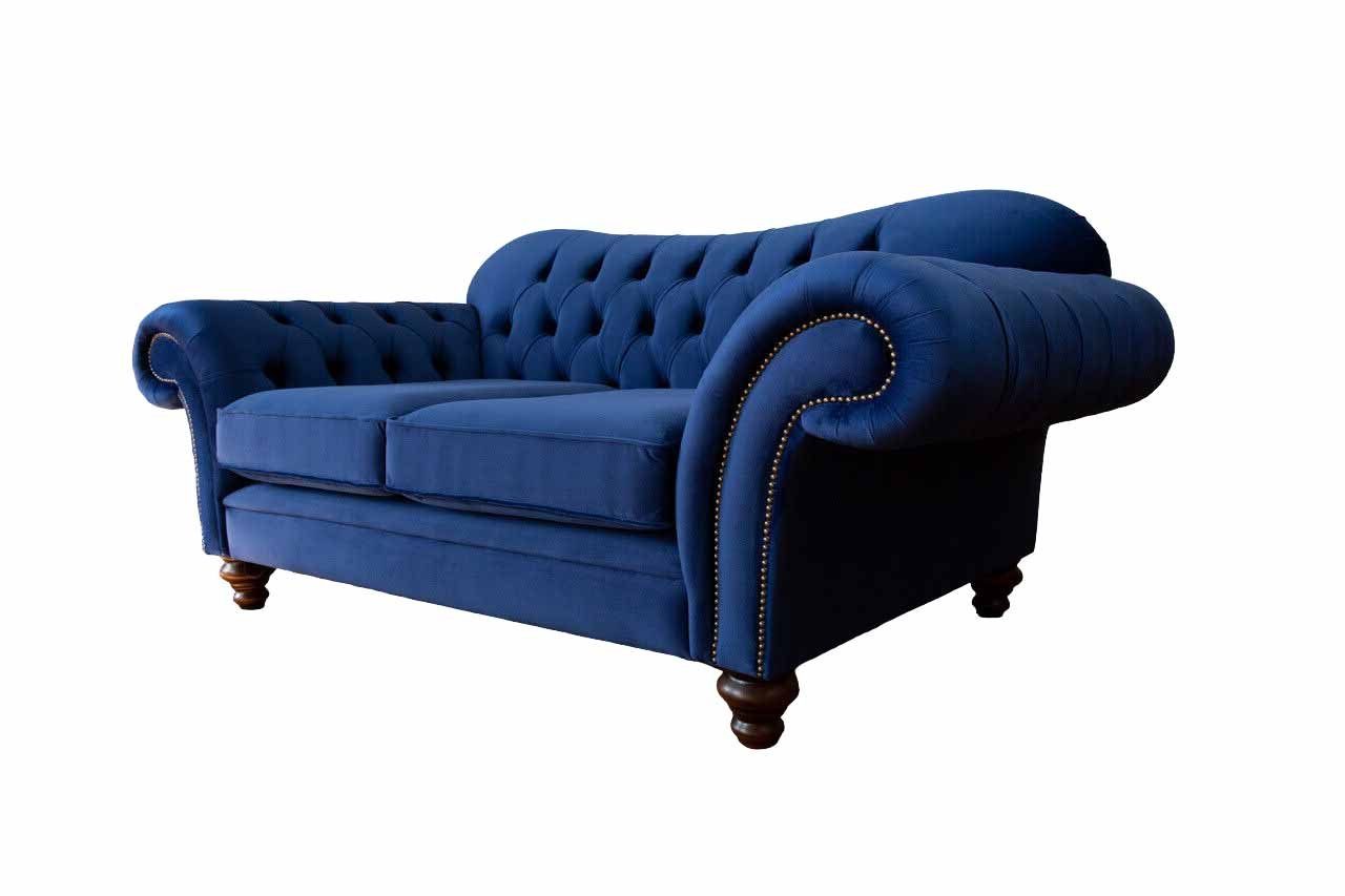JVmoebel Chesterfield-Sofa, Sofa Zweisitzer Chesterfield Klassisch Design Wohnzimmer Sofas