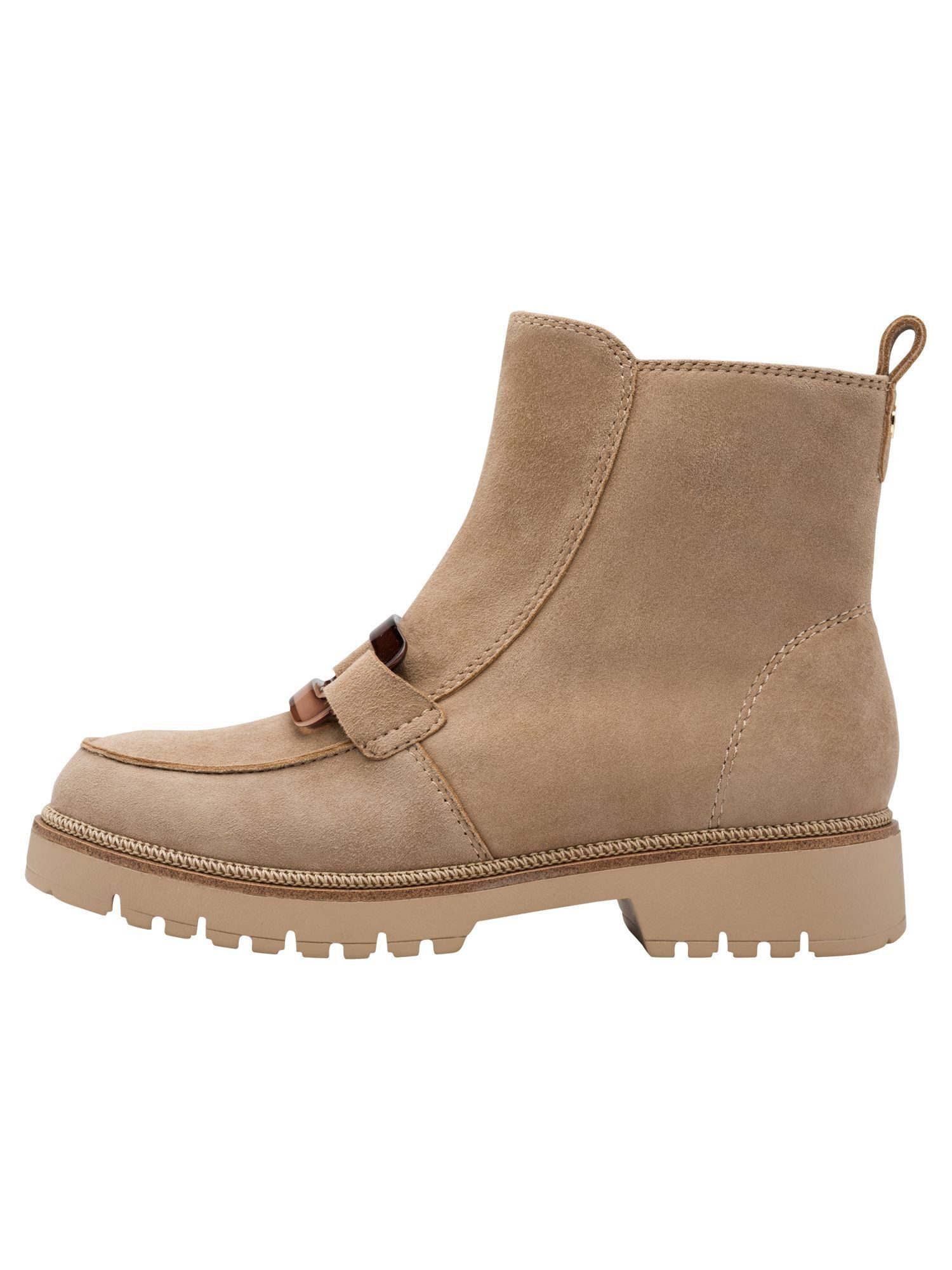 Tamaris TOUCH-IT aus Leder kein Absatz 1-25435-45 Stiefelette TOUCH-IT
