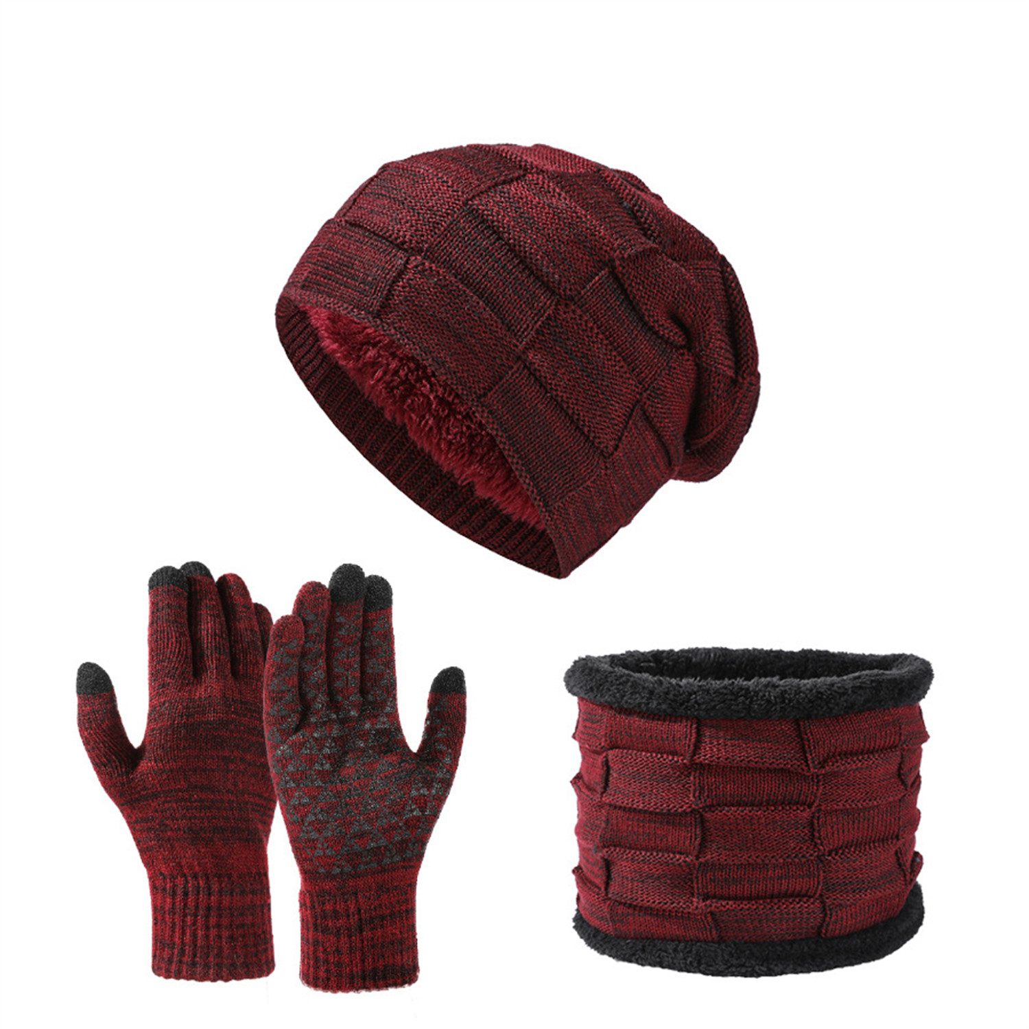 Rhein Beleuchtung Mütze & Schal Winter günstig online kaufen