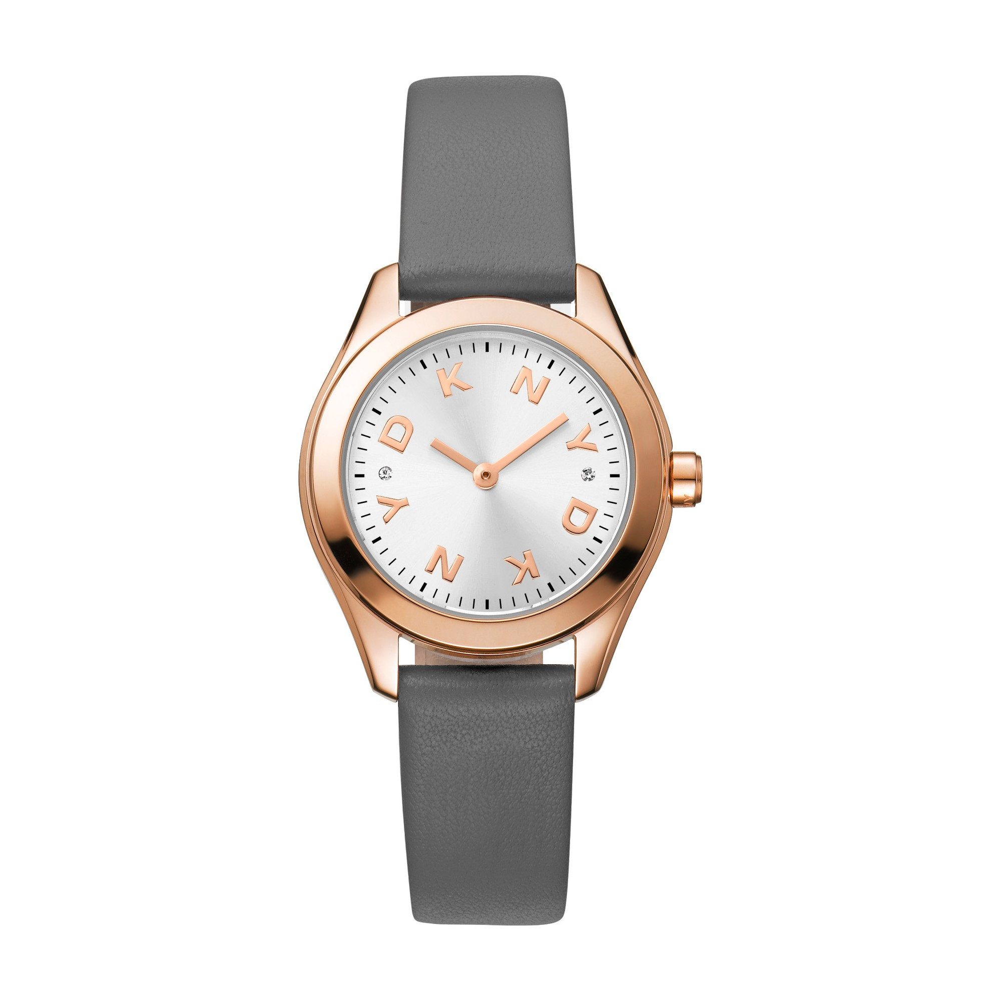 DKNY Quarzuhr Astoria Logo DK1L033L0035, Armbanduhr, Damenuhr, Lederarmband, analog
