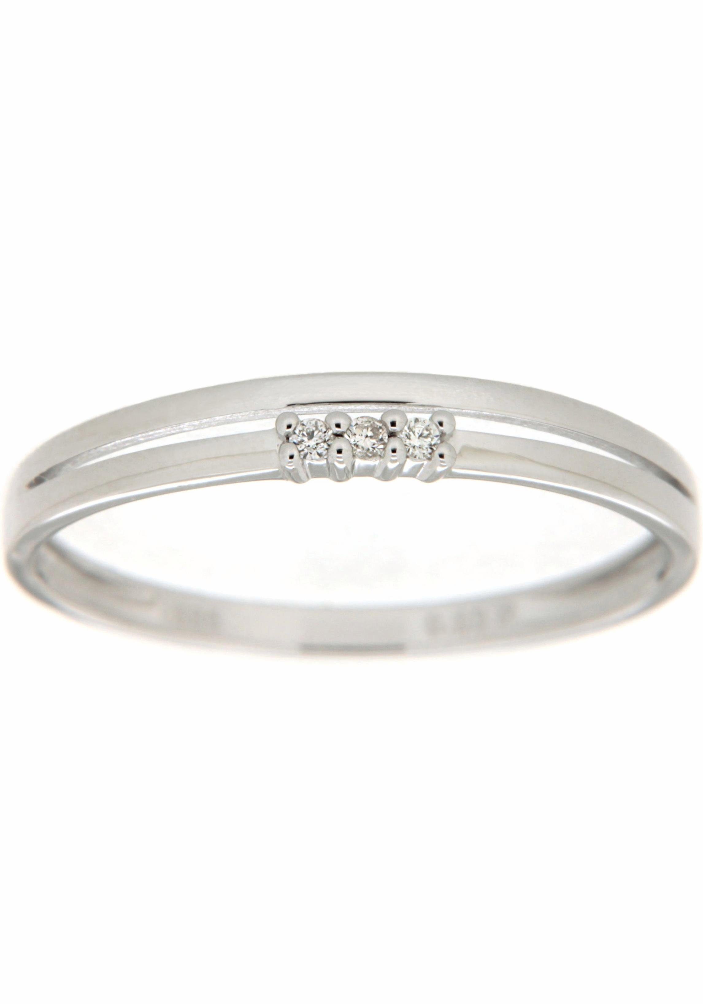 Firetti Diamantring Schmuck Geschenk Gold 333 Damenring Goldring Diamant, mit Brillanten