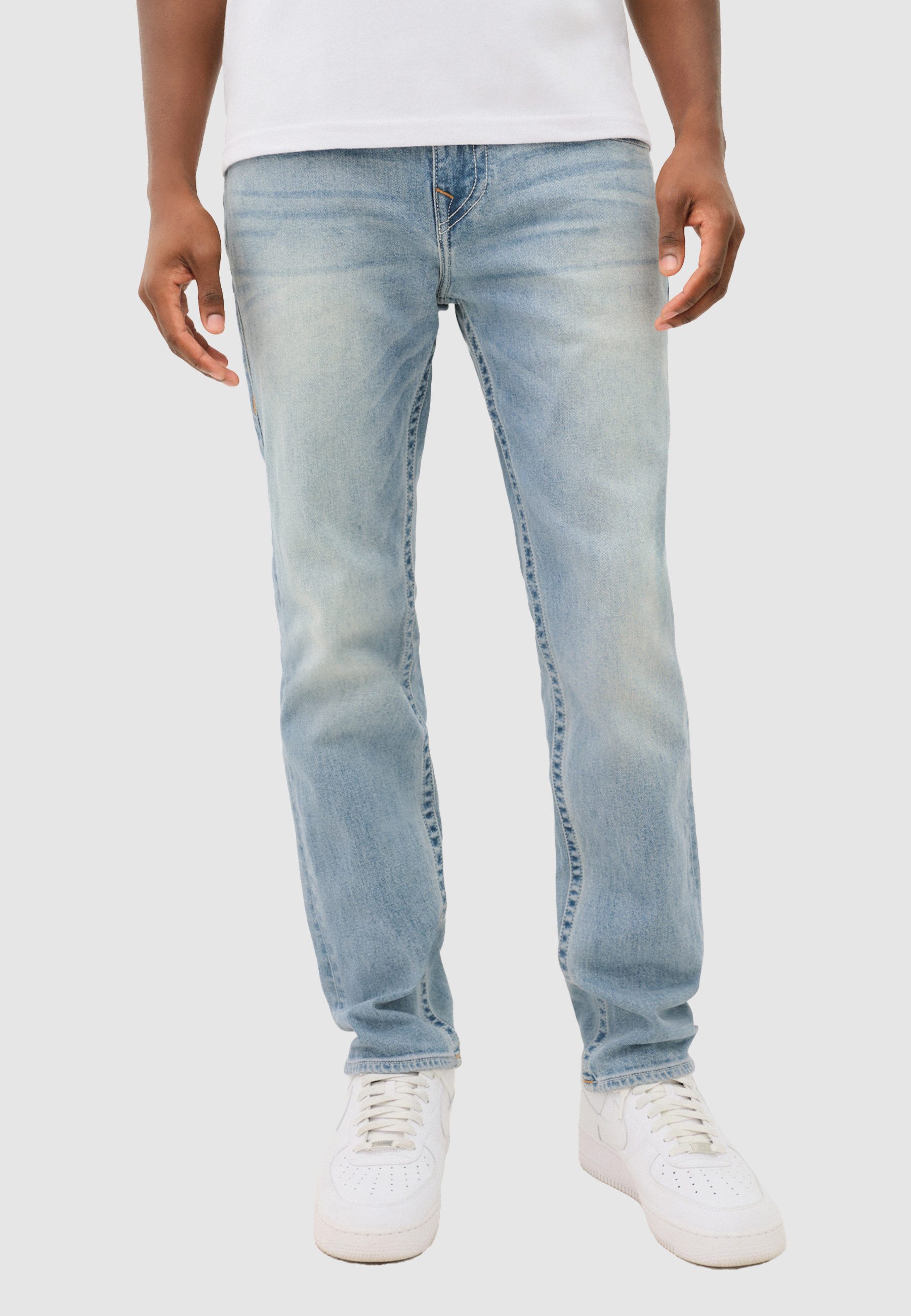 True Religion Slim-fit-Jeans ROCCO SN NO FLAP Baumwollmischung, slim fit