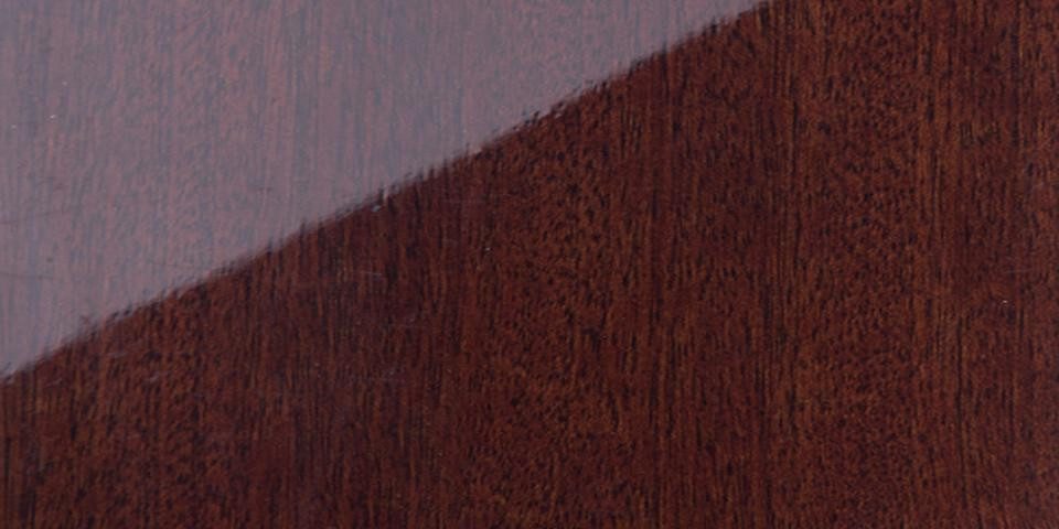 Xlmoebel Esstisch Esstisch VI-S2 Hochglanz Holz modern elegantes Design (Esstisch, 1-St., VIA Esstisch VI-S2), Hergestellt in Europa